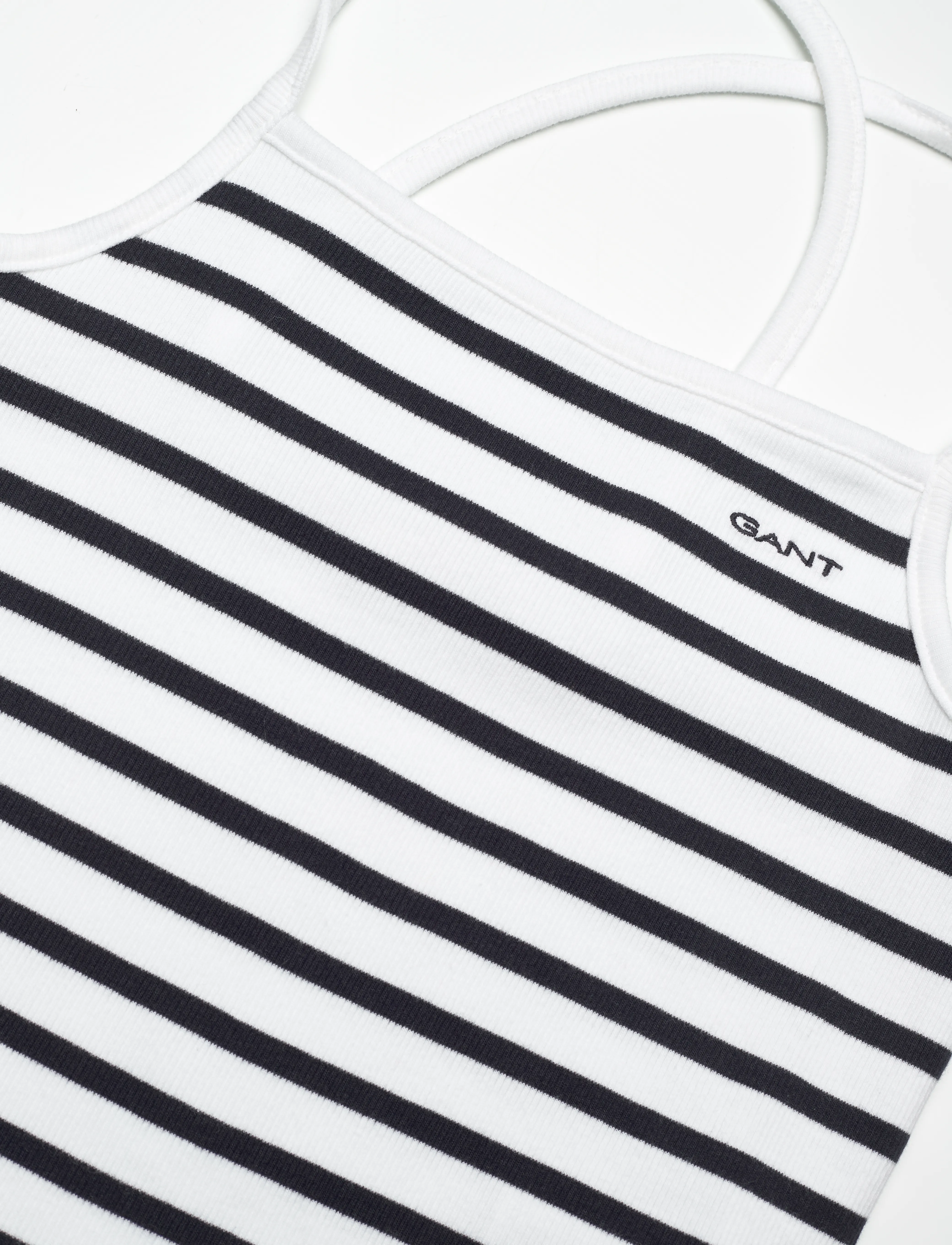 Gant - STRIPED TANK TOP - Õlapaeltega topid - evening blue - 2