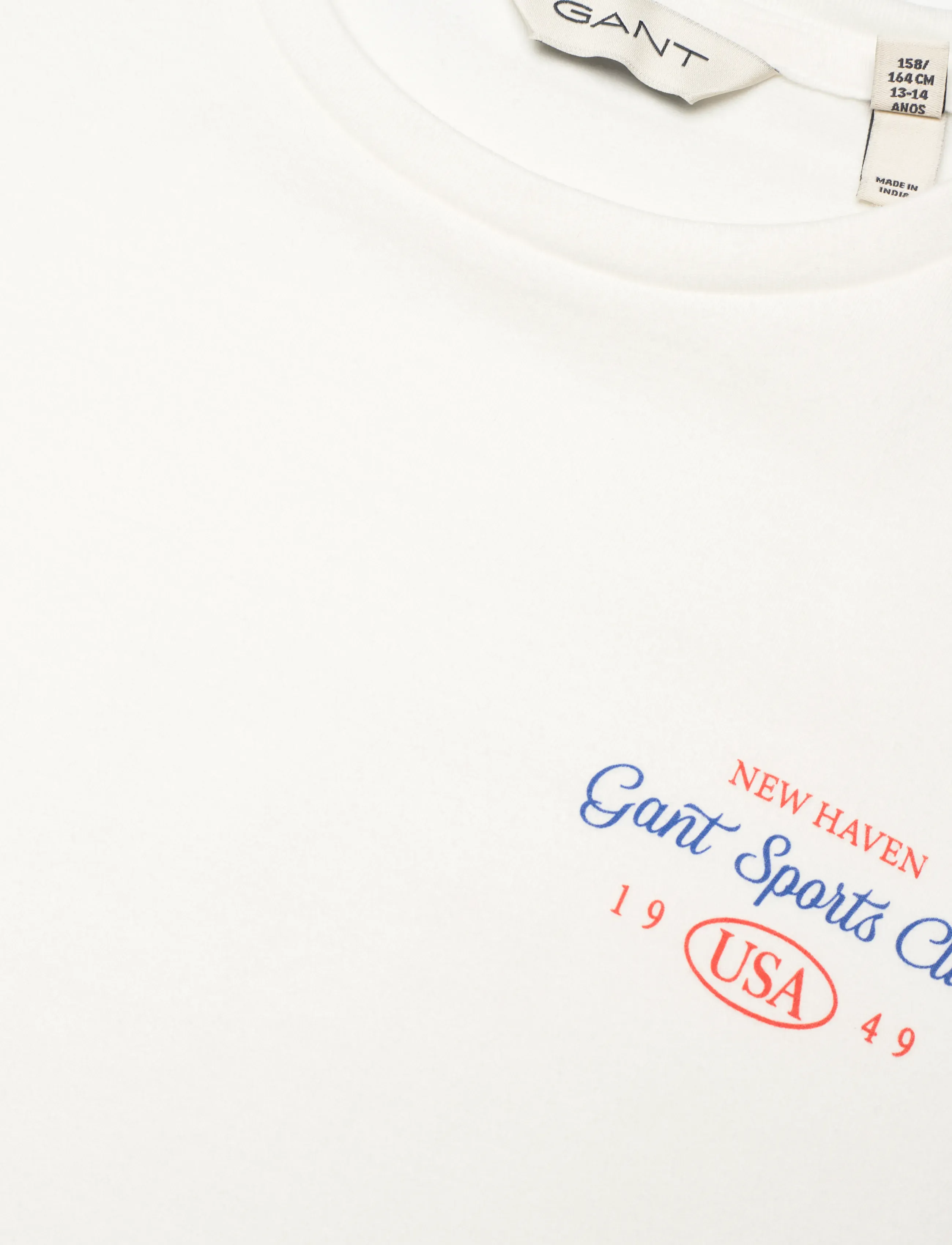 Gant - SPORTS CLUB GRAPHIC T-SHIRT - kurzärmelige - eggshell - 2