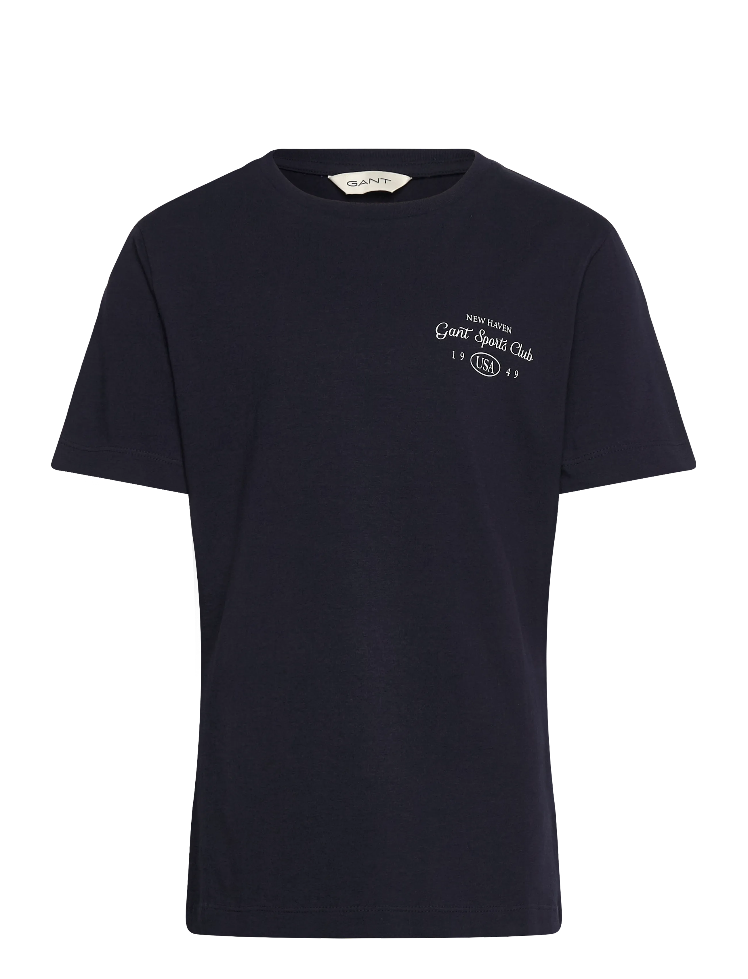 Gant Sports Club Graphic T-Shirt, 170, T-shirts, Marineblau - Short-sleeved, Kinder