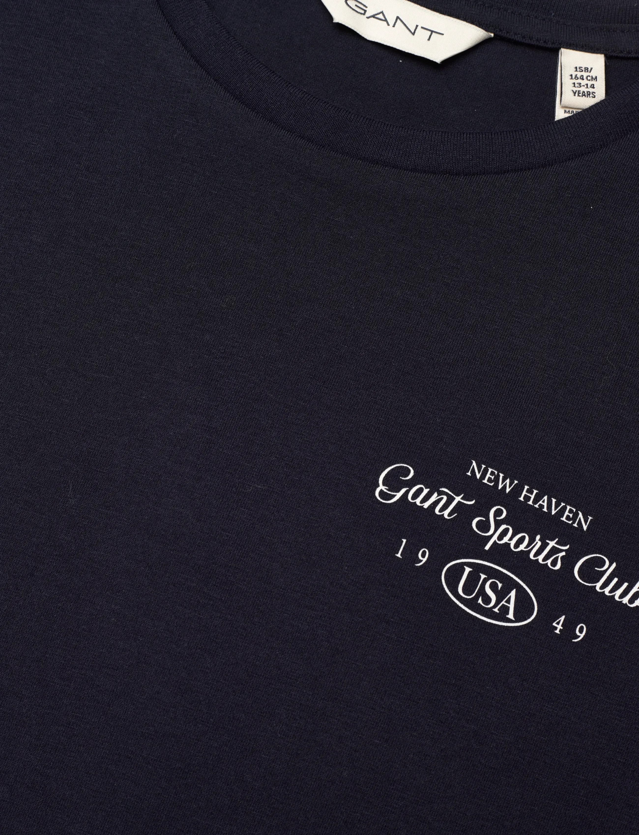 Gant - SPORTS CLUB GRAPHIC T-SHIRT - kurzärmelige - evening blue - 2