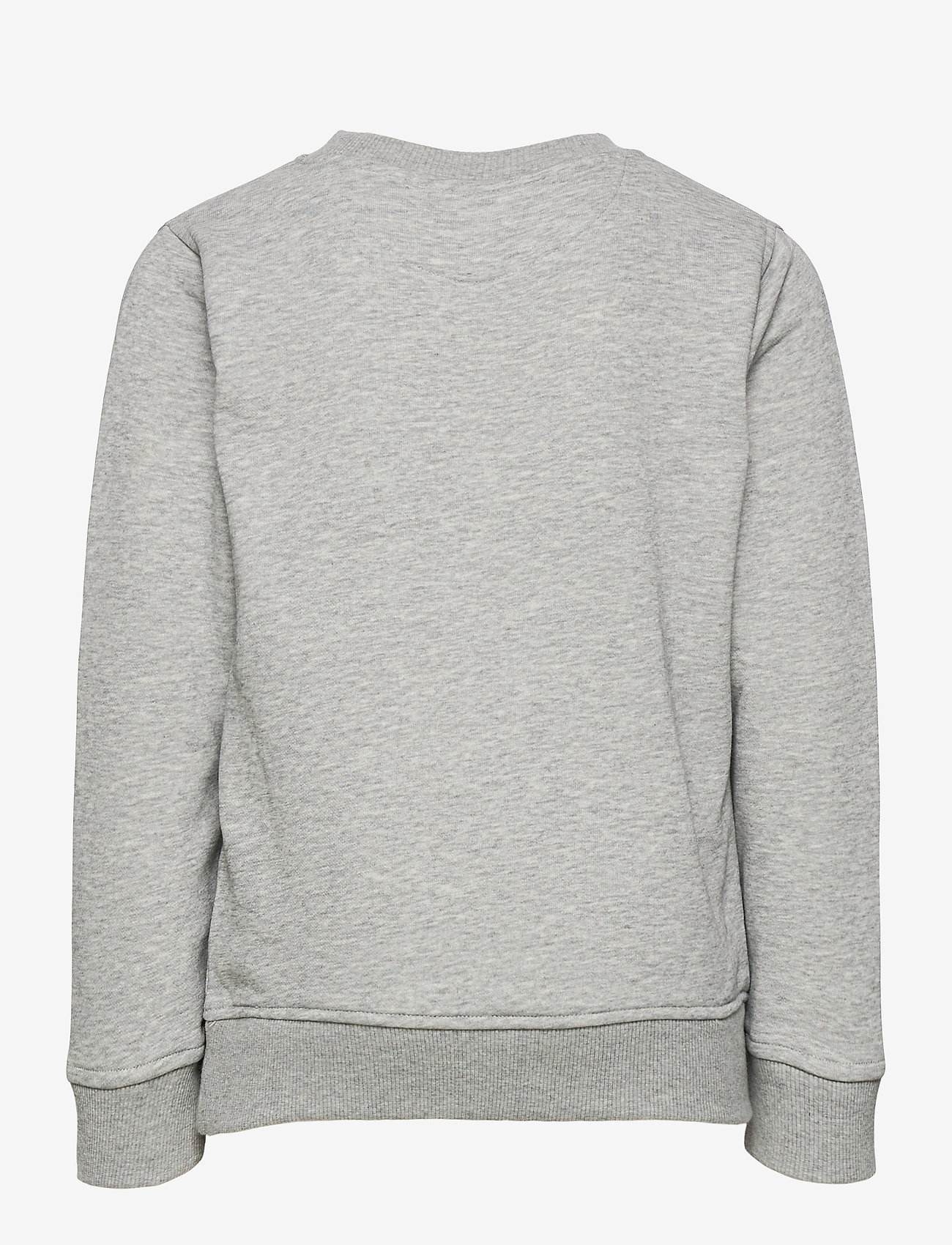 GANT - D2. GANT SCRIPT C-NECK - light grey melange - 1