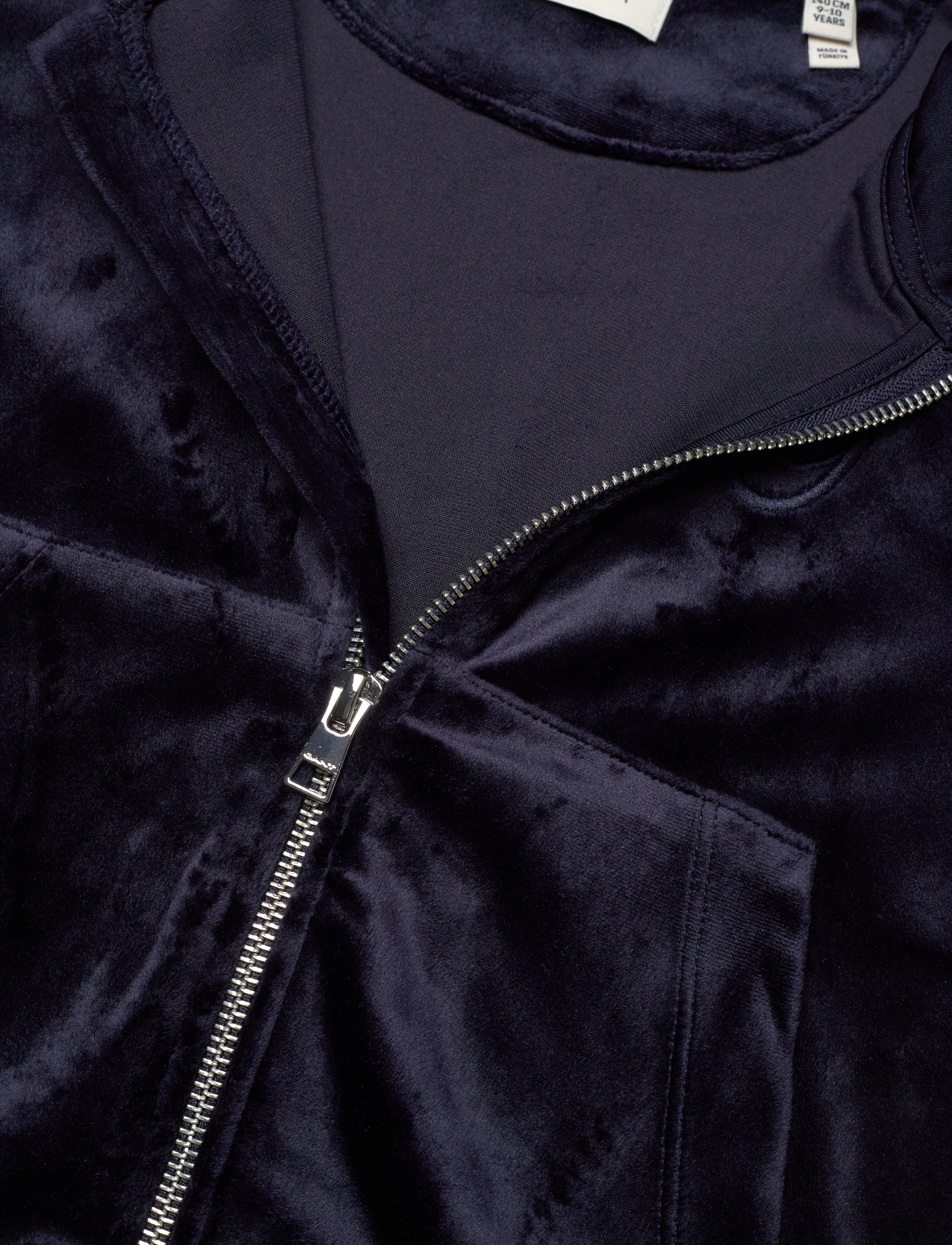 Gant - VELOUR ZIP HOODIE - evening blue - 2