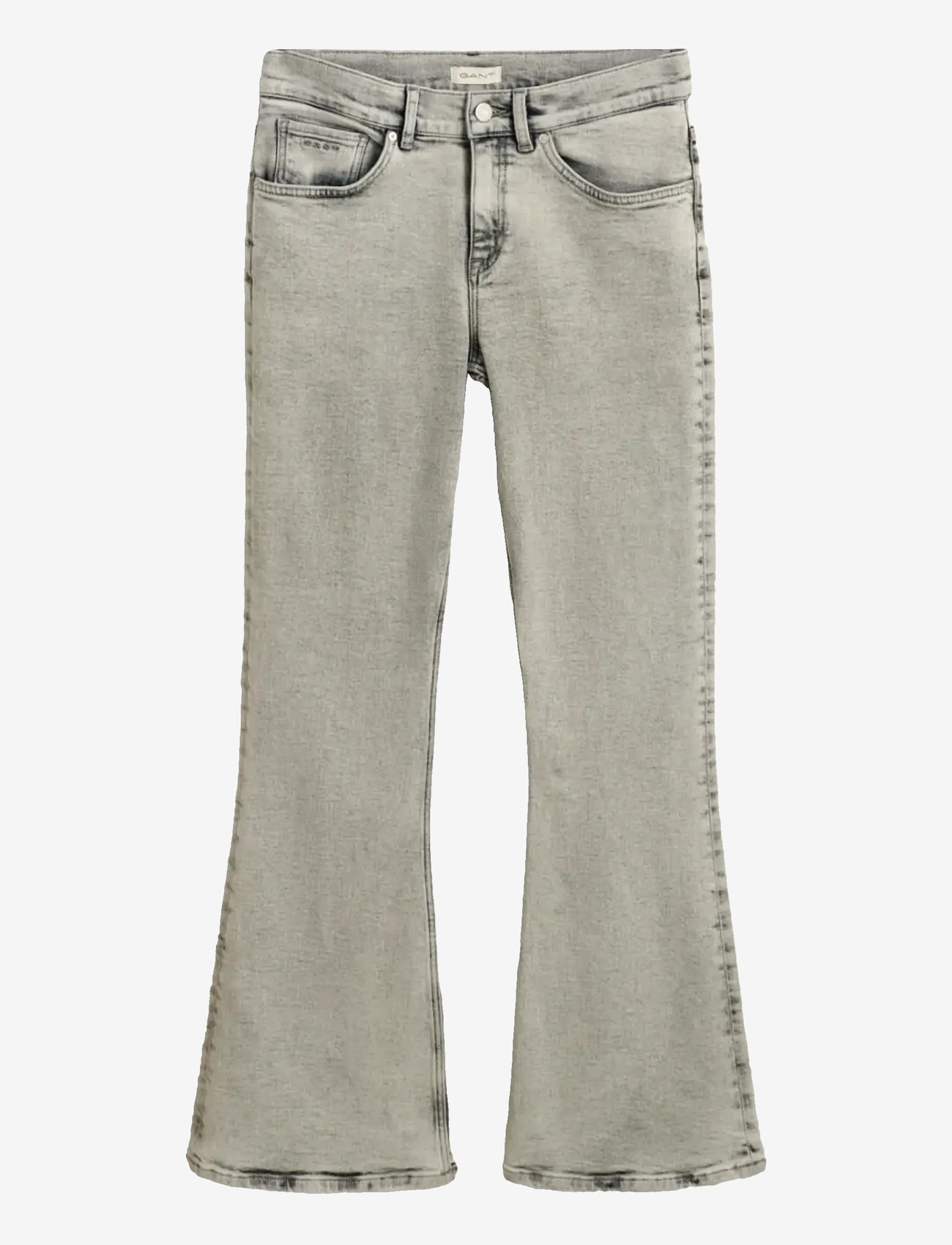 Gant - BOOTCUT JEANS - alt laienevad teksad - grey worn in - 1