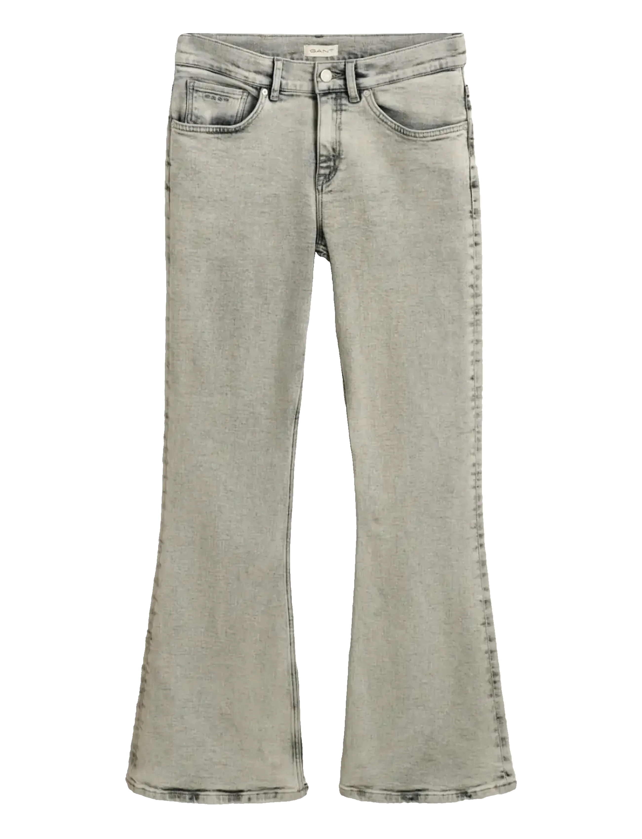 GANT BOOTCUT JEANS - Kids 98-134 - GREY WORN IN / grey