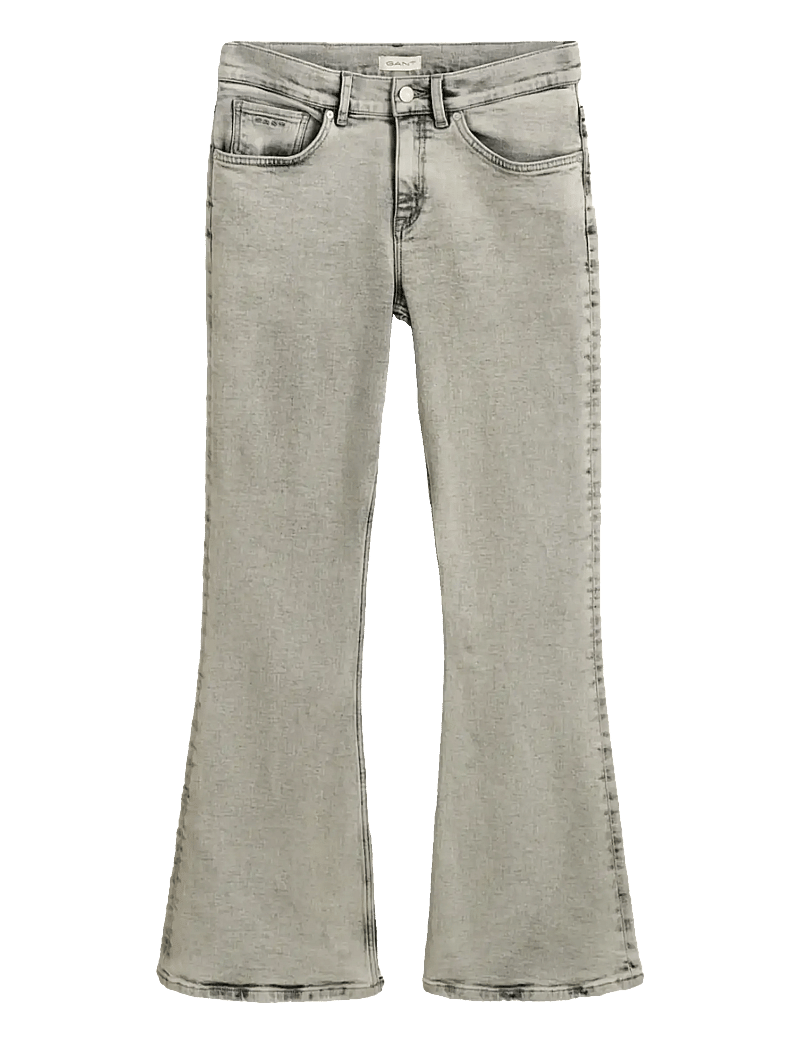 Gant - BOOTCUT JEANS - alt laienevad teksad - grey worn in - 1