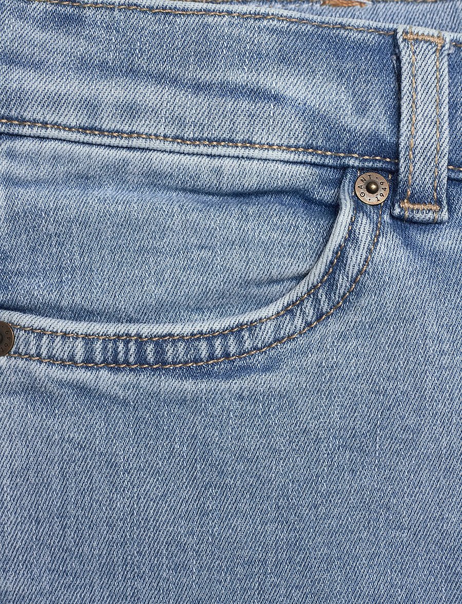 Gant - BOOTCUT JEANS - jeans bootcut - light blue - 2