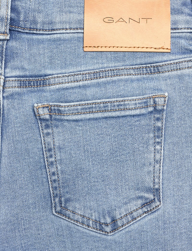 Gant - BOOTCUT JEANS - alt laienevad teksad - light blue - 4