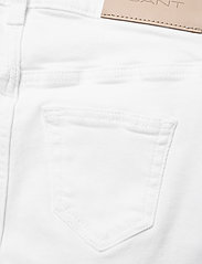 GANT - D2. TWILL SHORTS - korte jeansbroeken - white - 4