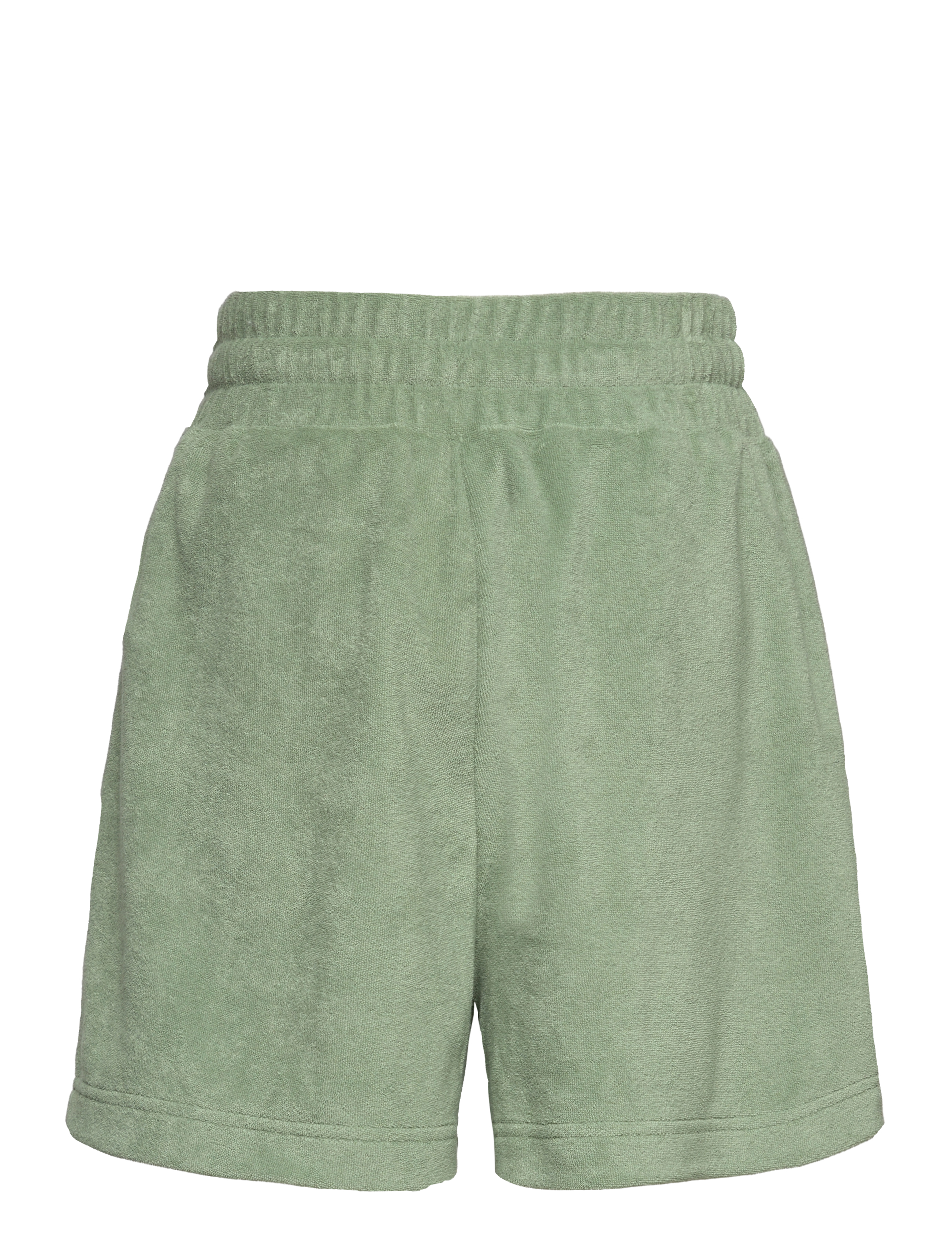GANT - HIGH WAIST TOWELING SHORTS - kalamata green - 1