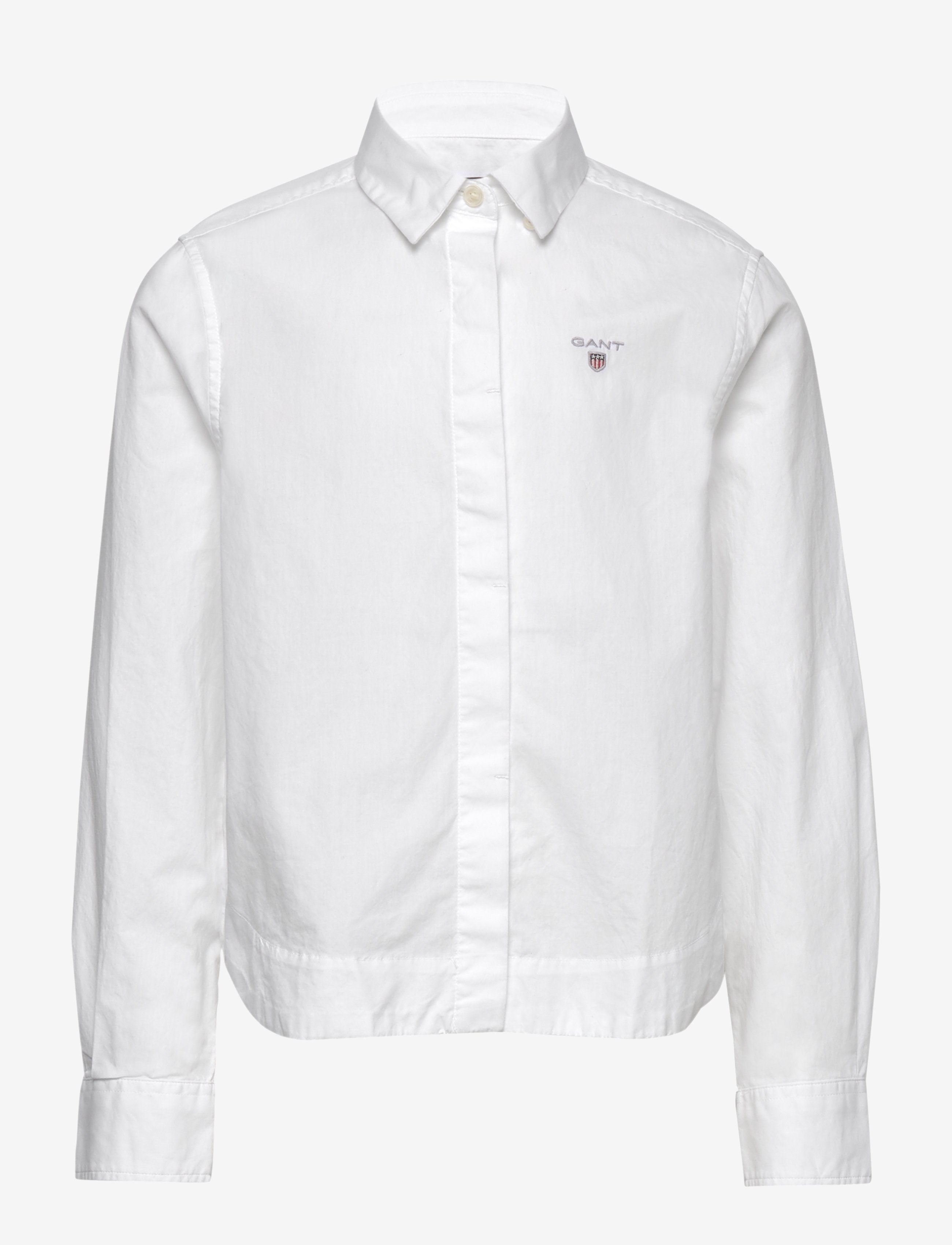 GANT - D1. POPLIN SHIRT - white - 0