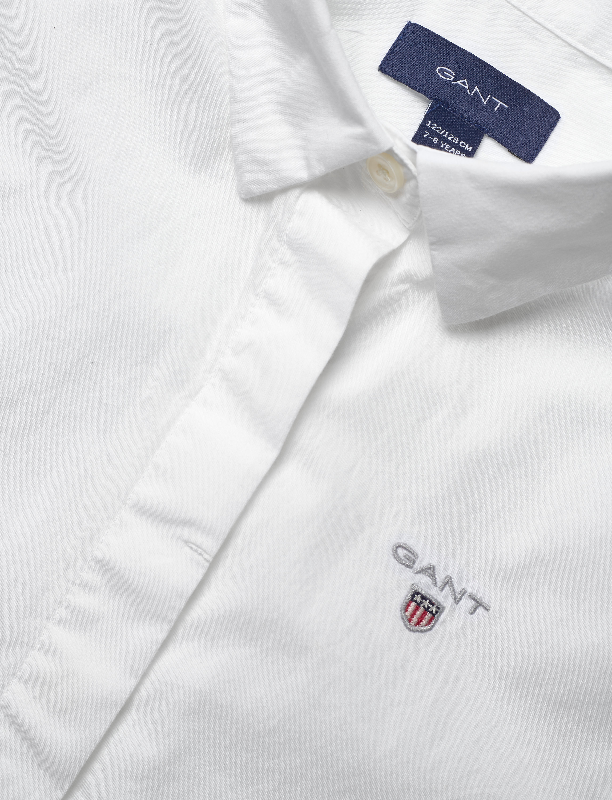 GANT - D1. POPLIN SHIRT - white - 2