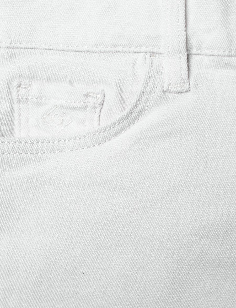 Gant - D1. Twill skirt - džinsa svārki - white - 2