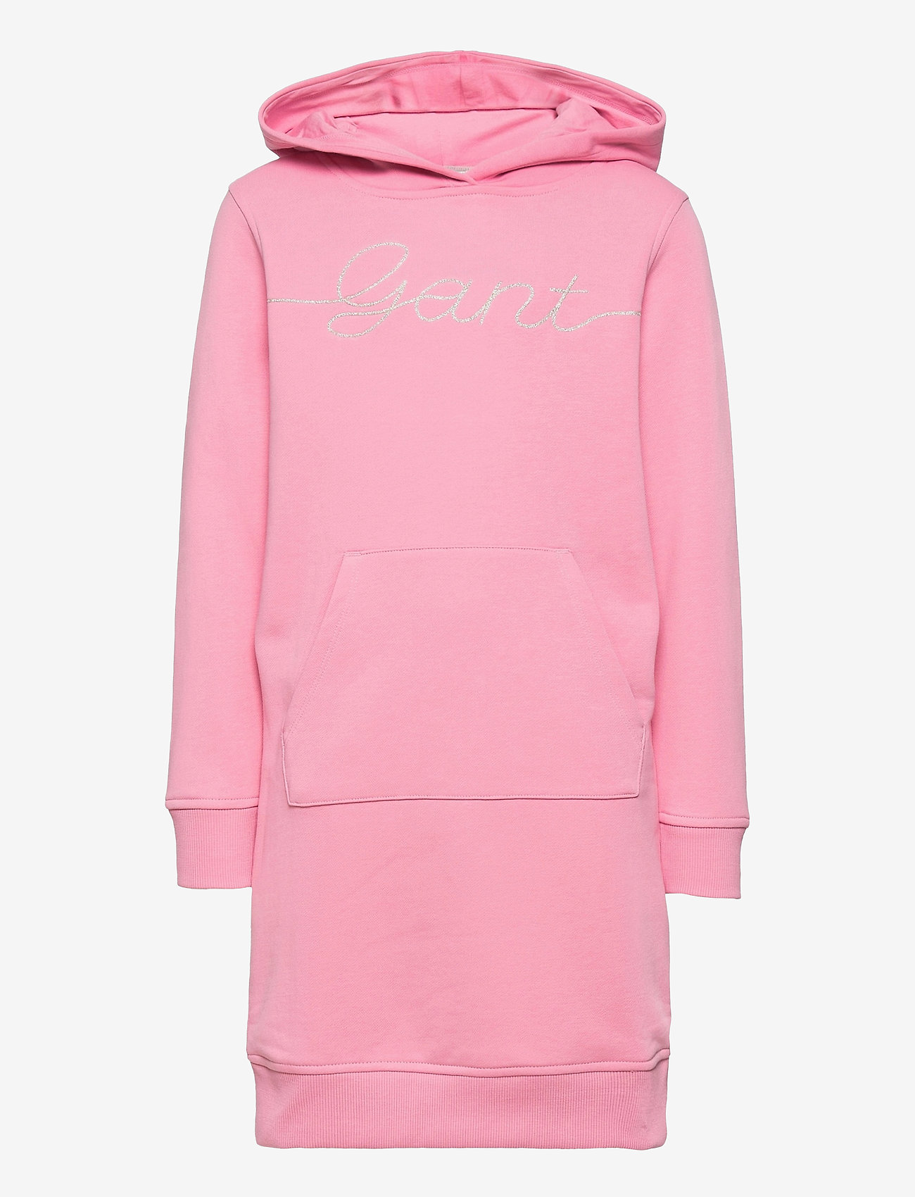 GANT - D2. GANT SCRIPT HOODIE DRESS - sea pink - 0