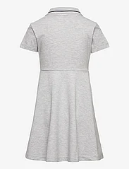 GANT - RUGGER PIQUE DRESS - laisvalaikio suknelės trumpomis rankovėmis - light grey melange - 1