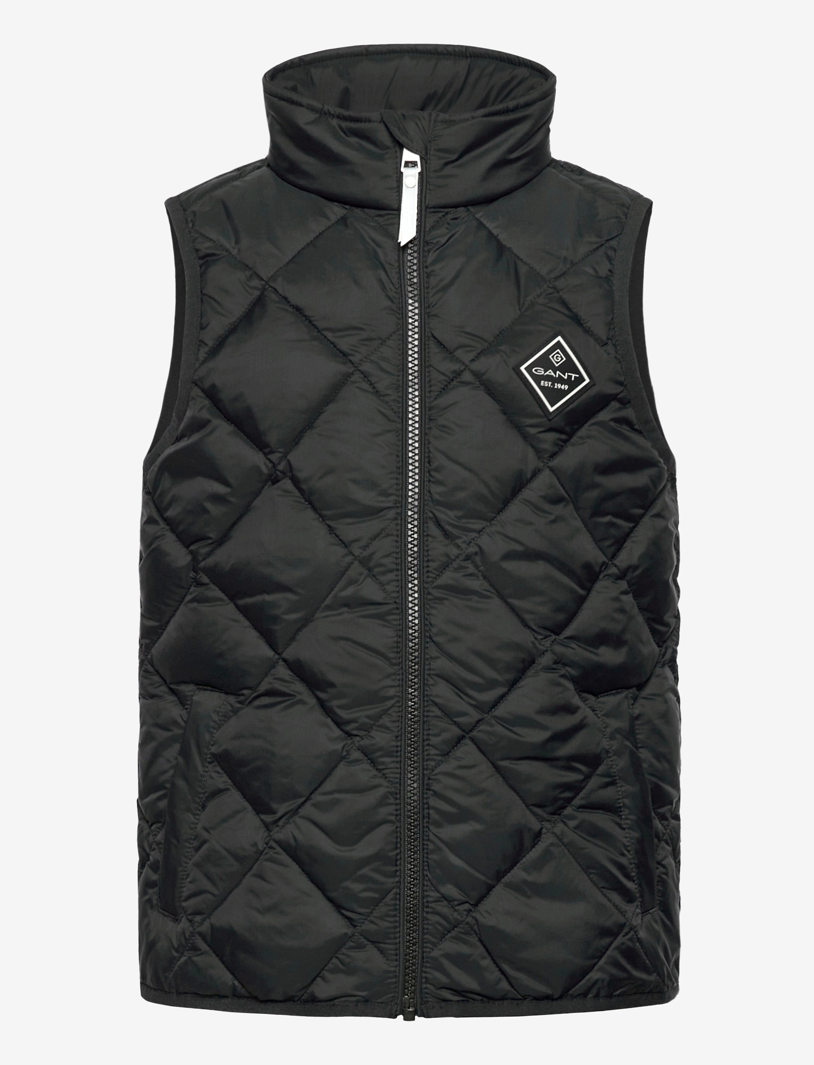 GANT - D1. DIAMOND PUFFER VEST - black - 0