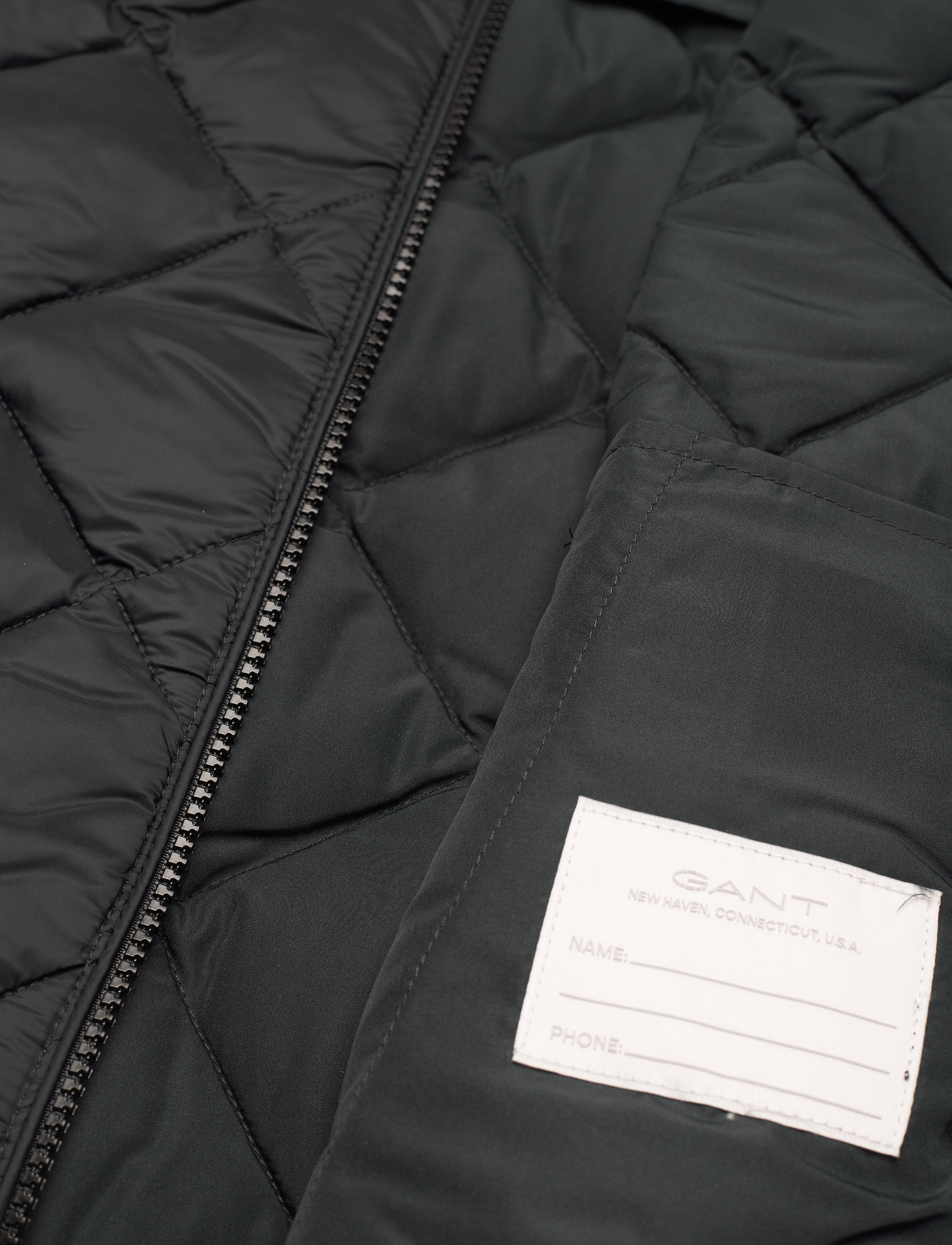 GANT - D1. DIAMOND PUFFER VEST - black - 3