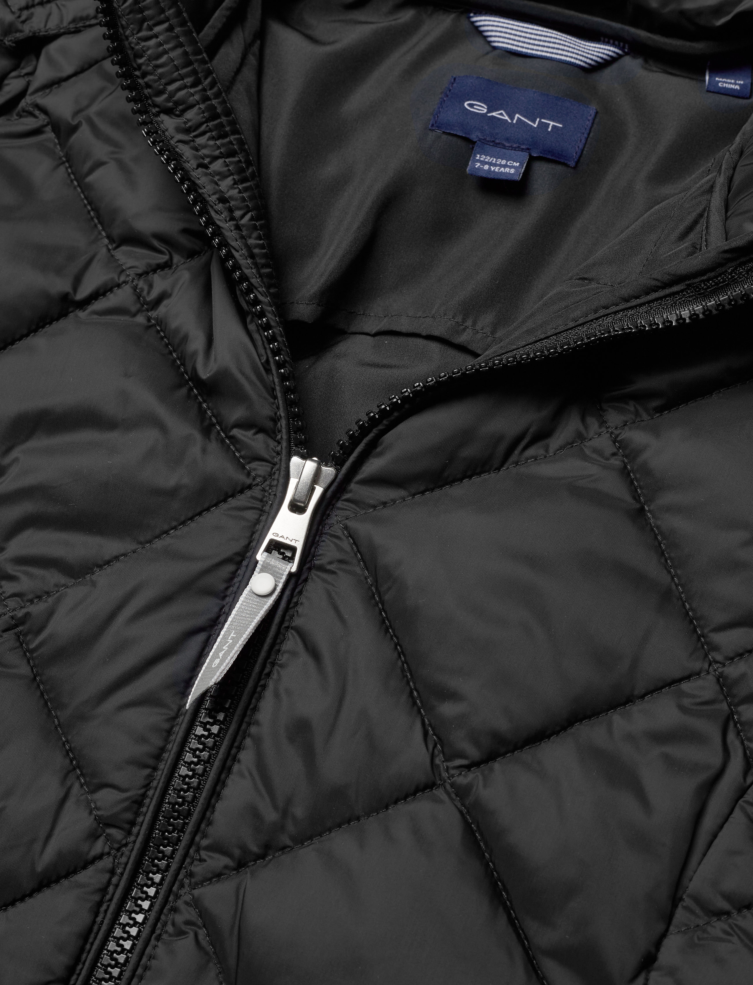 GANT - D1. THE LT WEIGHT DIAMOND PUFFER - black - 5