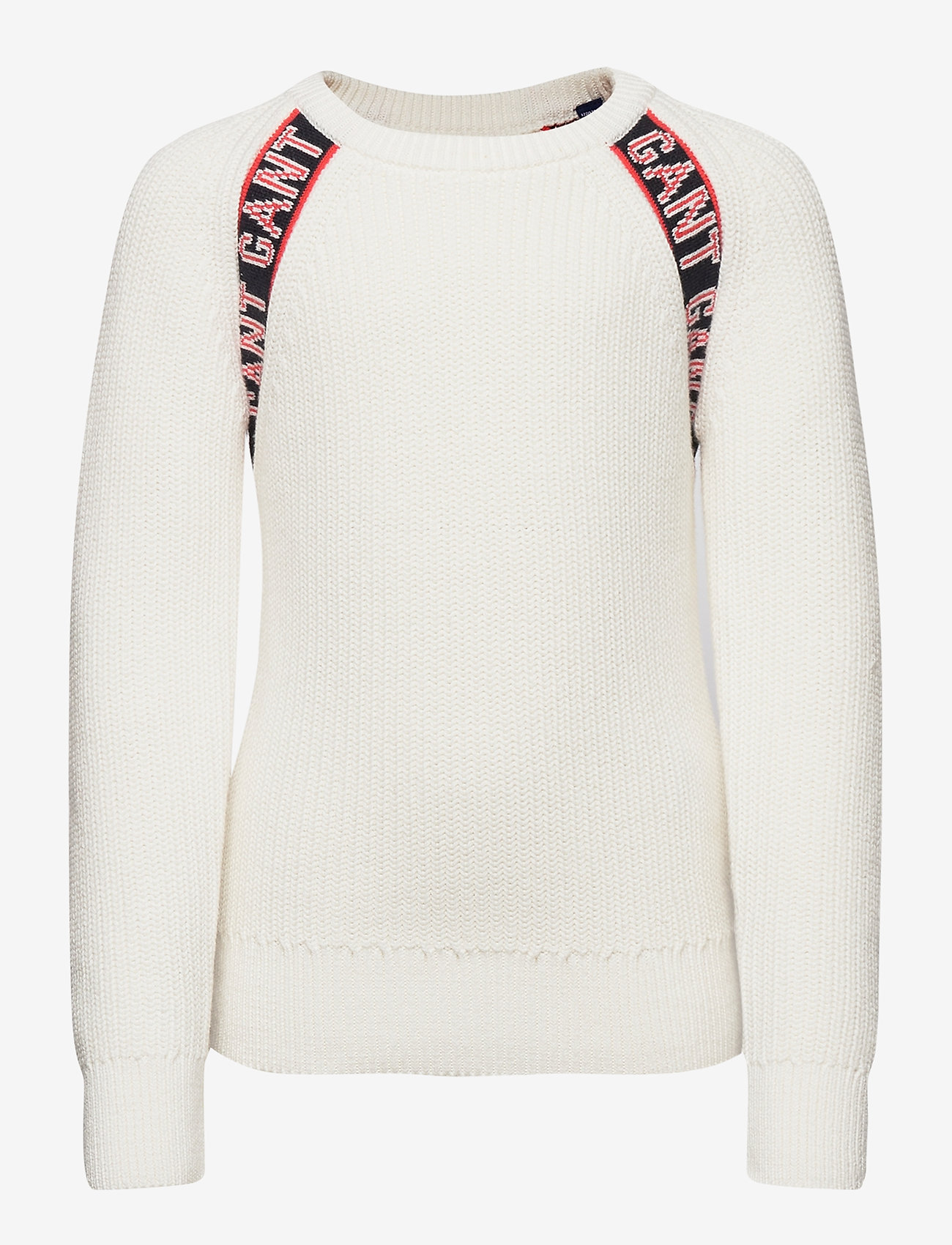 GANT - D1. LOGO RAGLAN - eggshell - 0