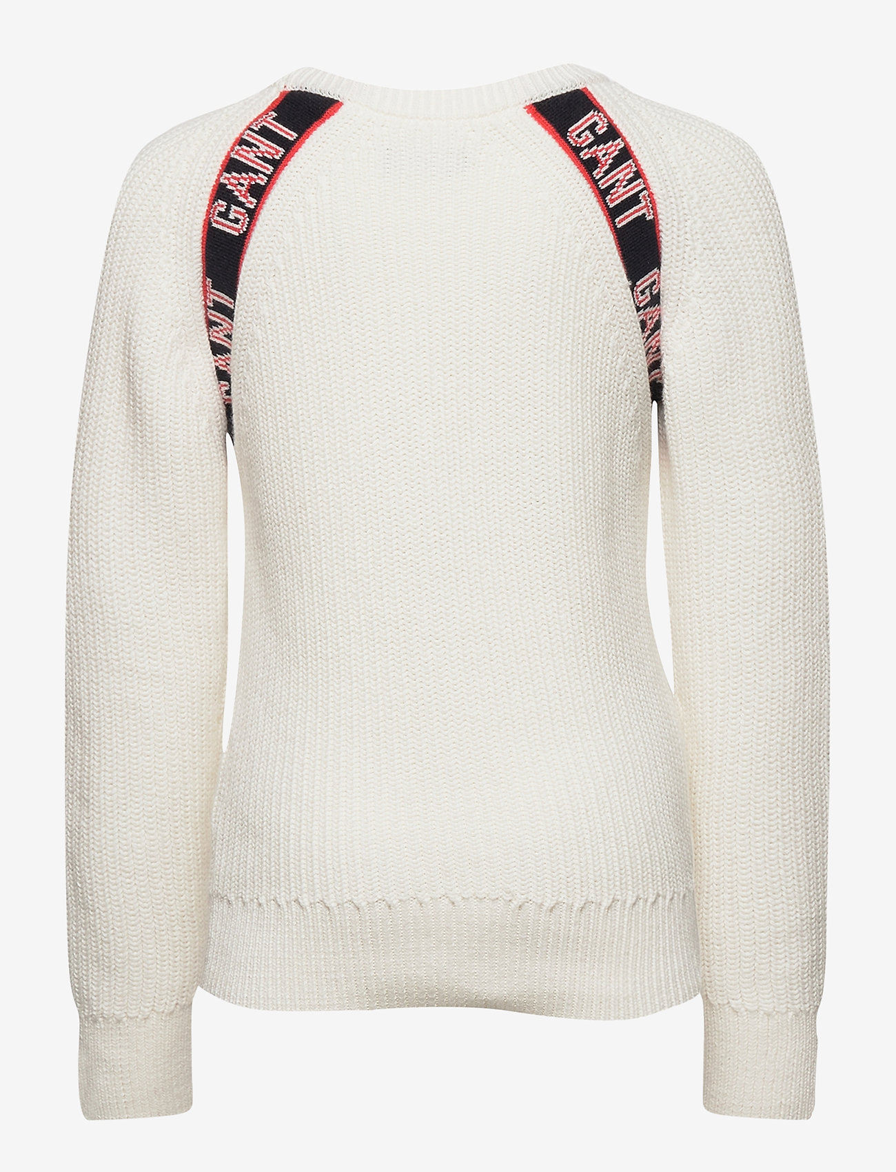 GANT - D1. LOGO RAGLAN - eggshell - 1