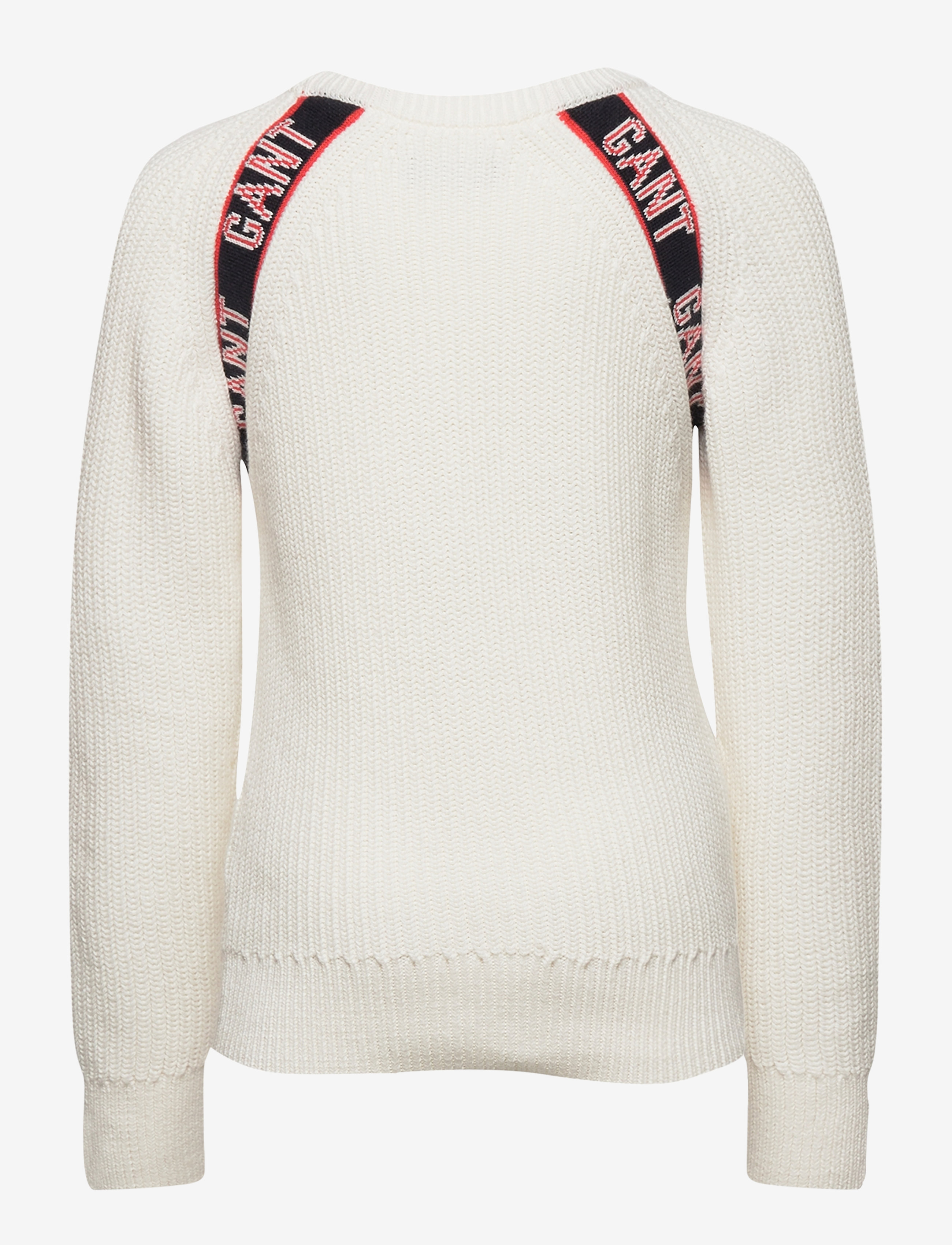 GANT - D1. LOGO RAGLAN - eggshell - 1