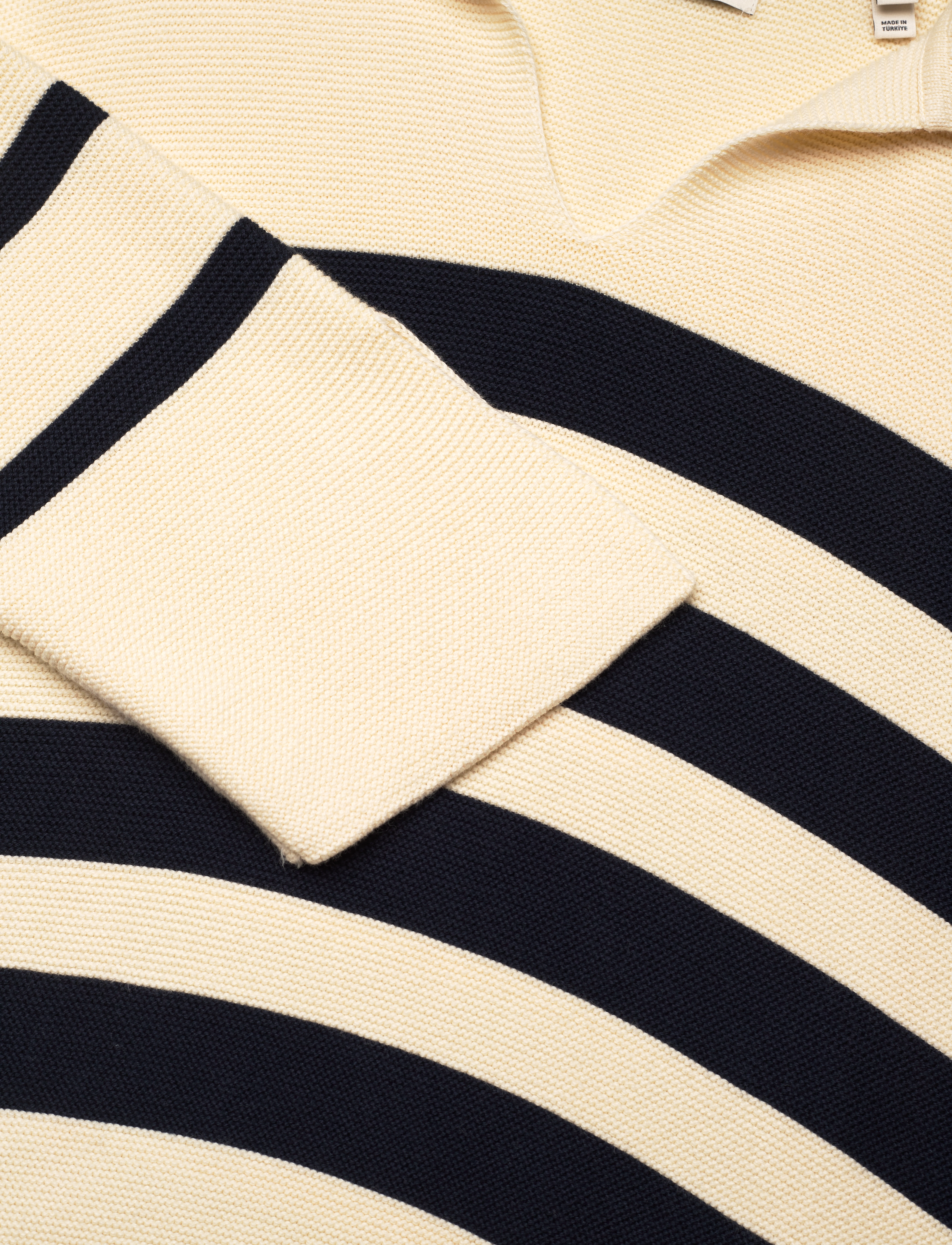 GANT - STRIPED BRETON KNITTED SWEATER - cream - 2