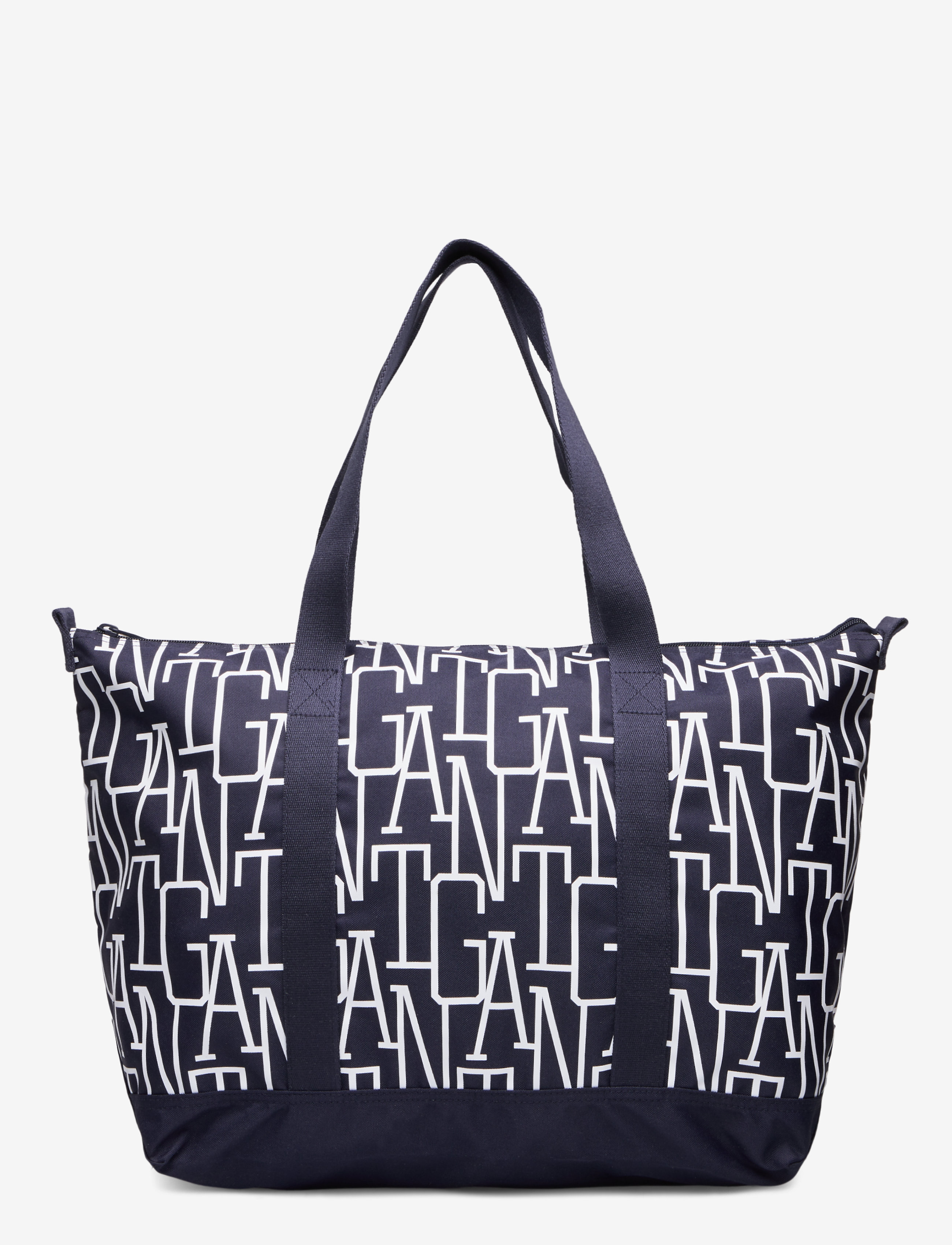 GANT - D1. ALLOVER GANT TOTE BAG - evening blue - 0