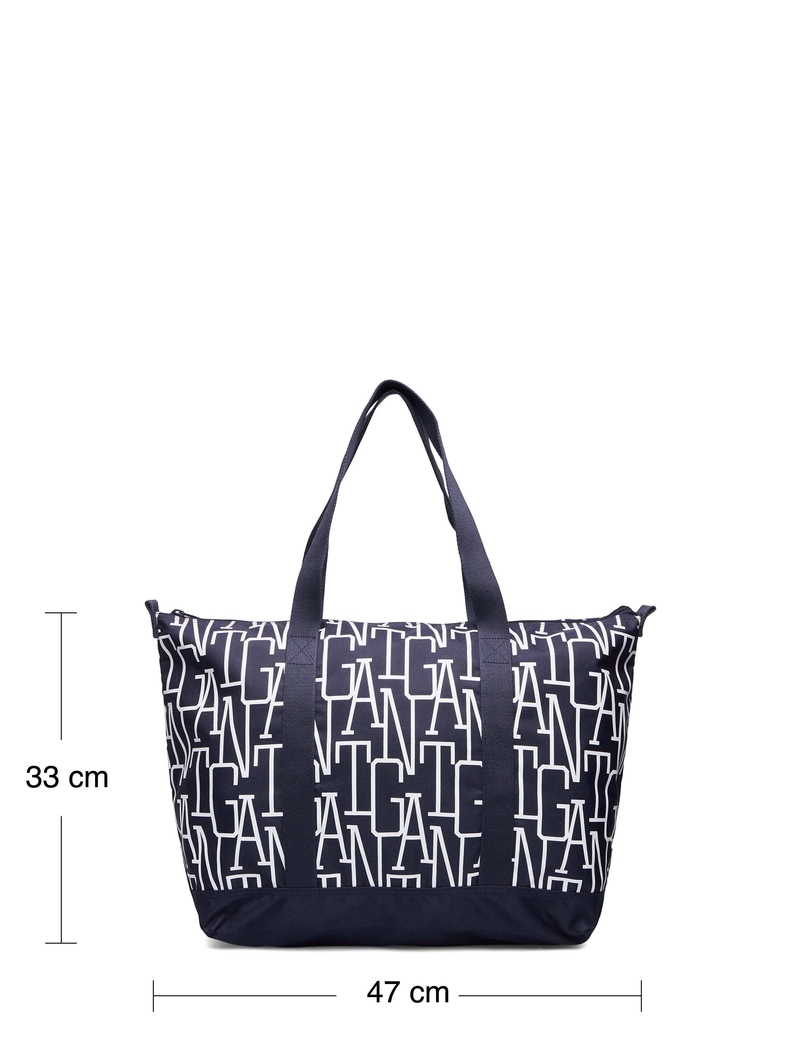 GANT - D1. ALLOVER GANT TOTE BAG - evening blue - 5