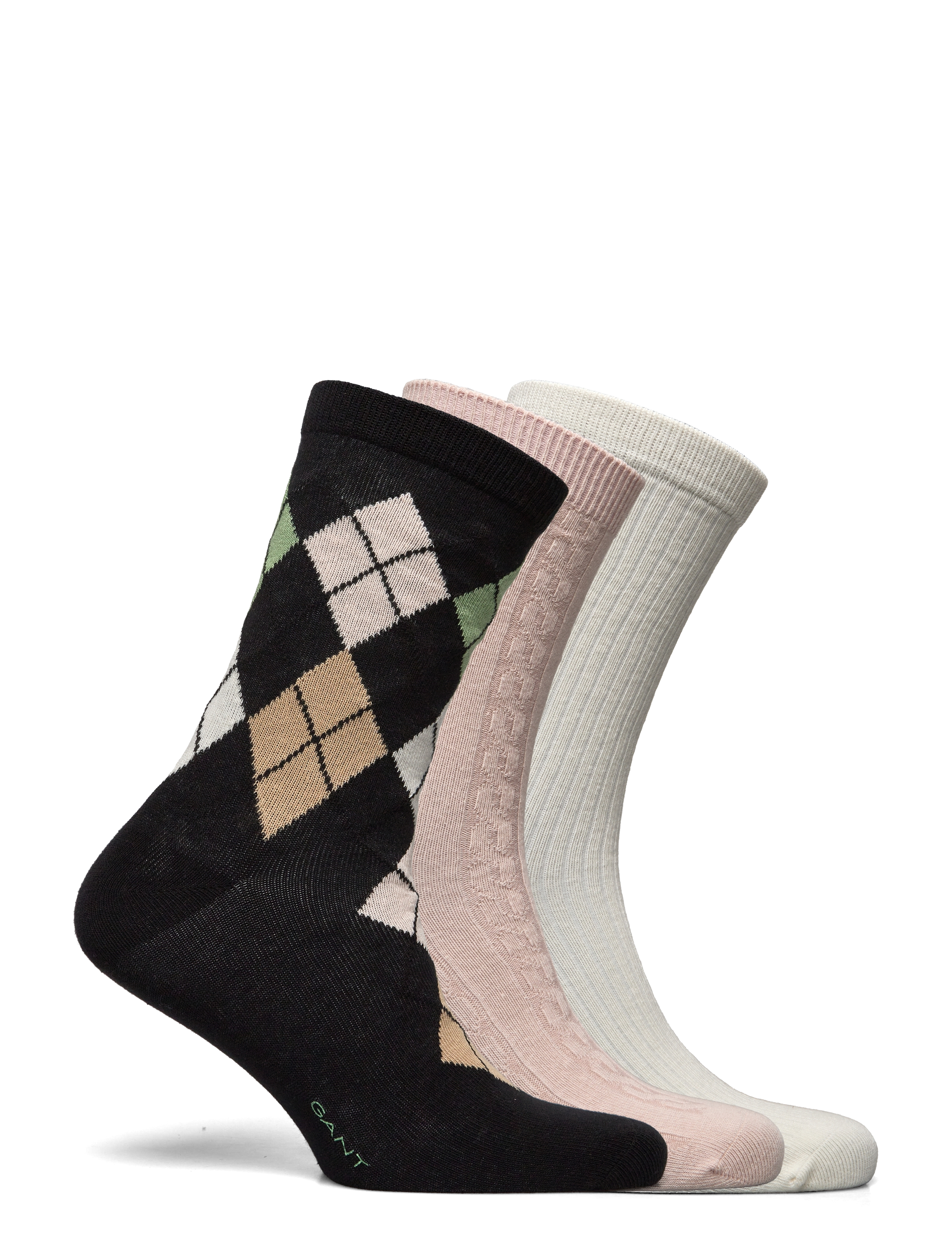 GANT - D1. SOCKS 3-PACK - silver peony - 1