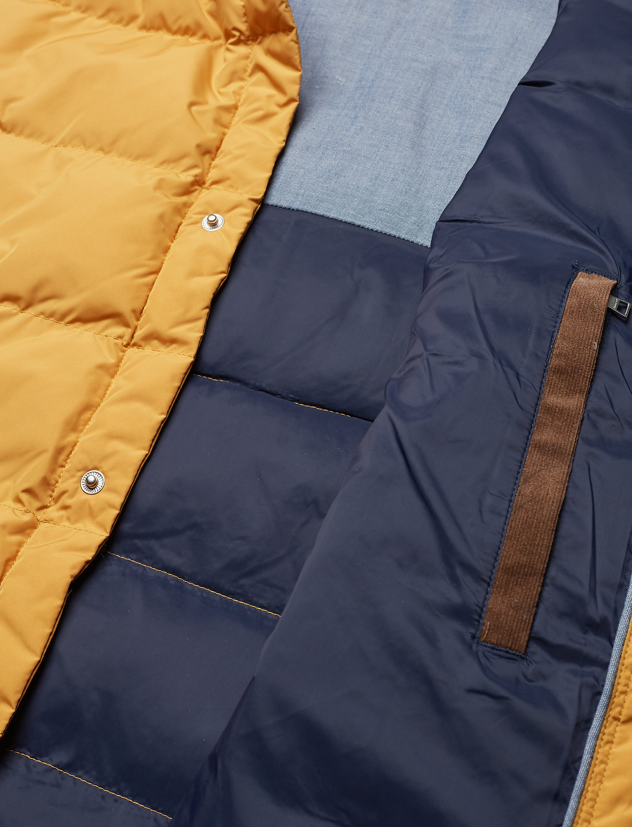 GANT - D1. THE BUTTONED VEST - honey gold - 4