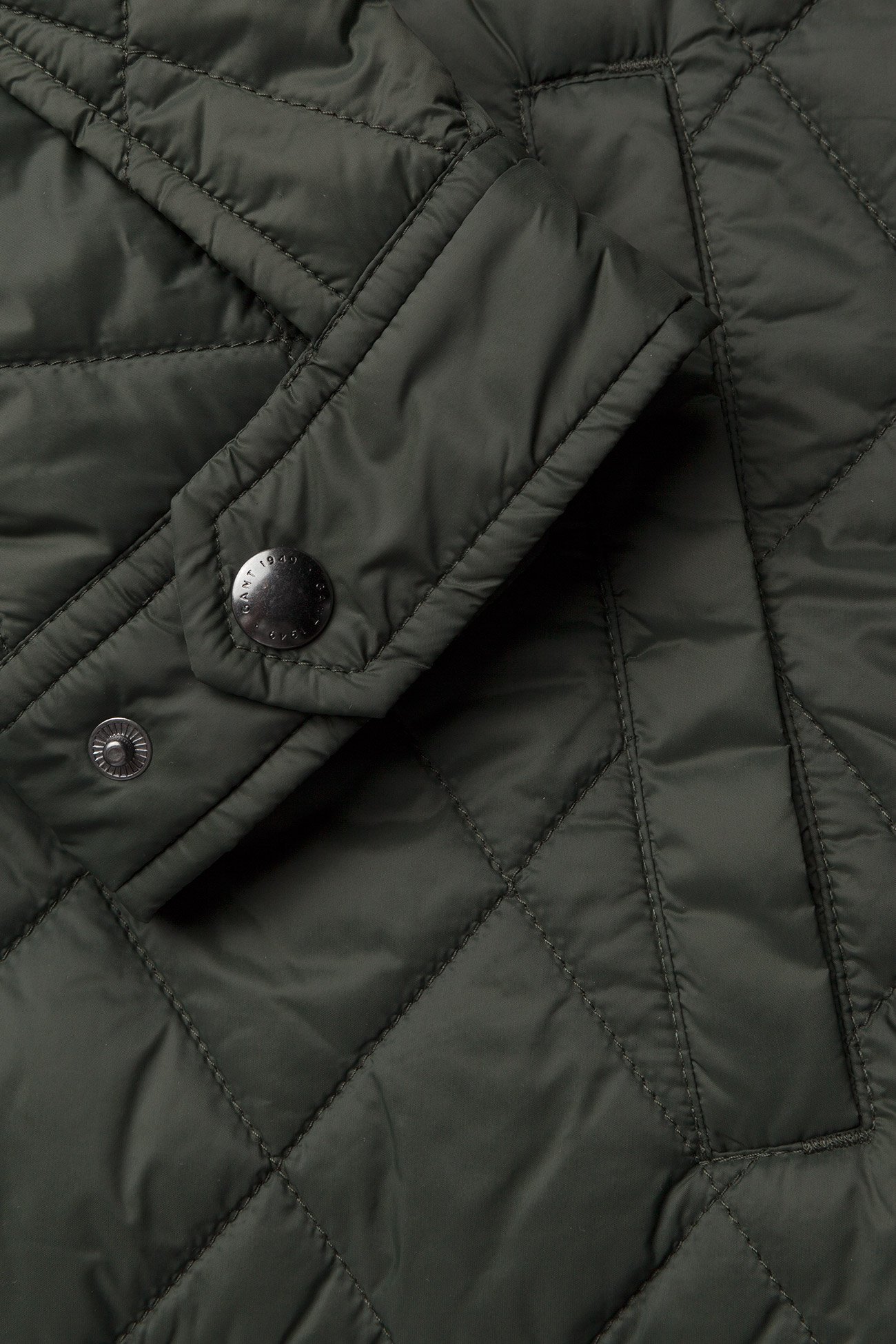 GANT - THE QUILTED WINDCHEATER - country green - 4