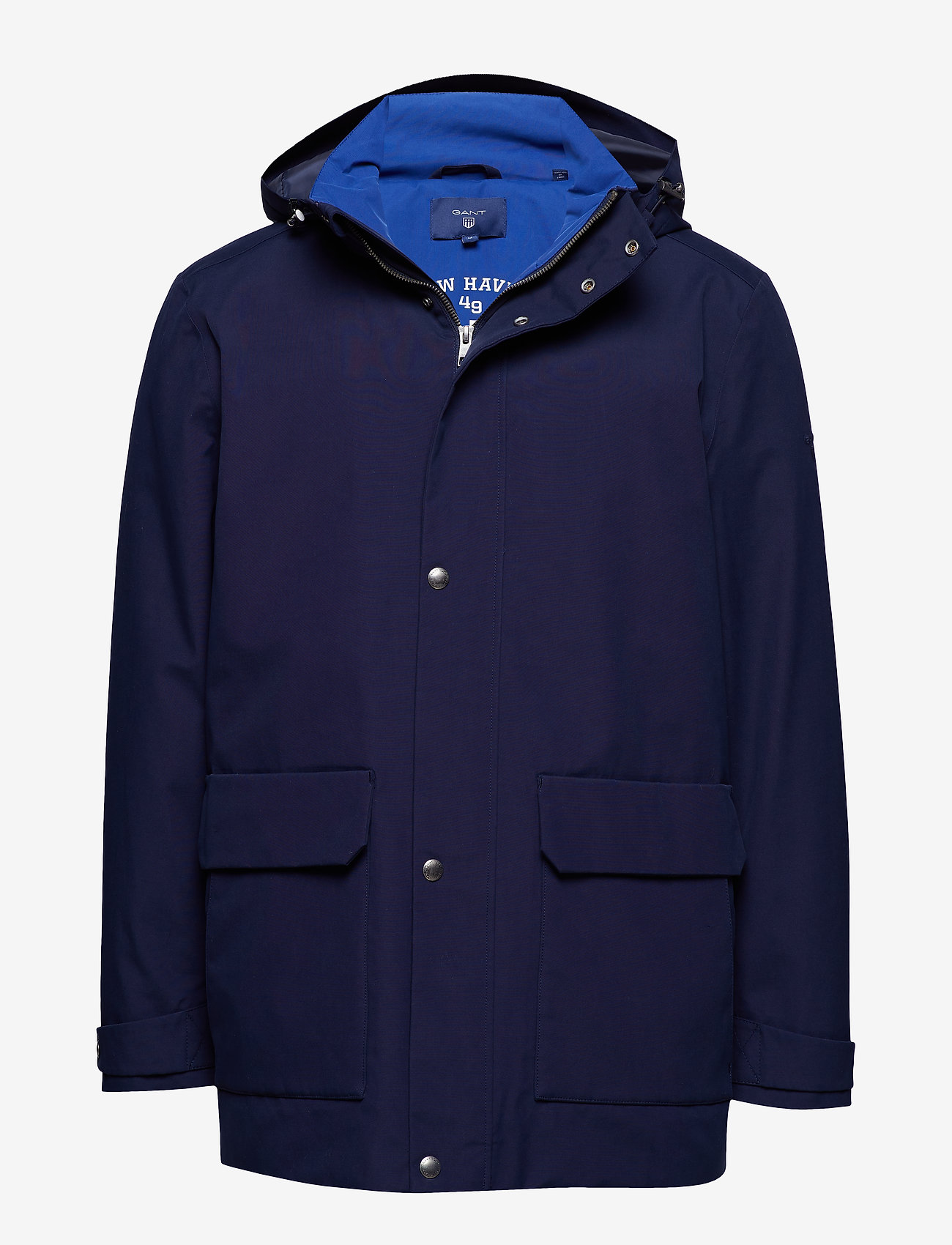 GANT - O1. THE ROUGH WEATHER SLICKER - dusk blue - 0