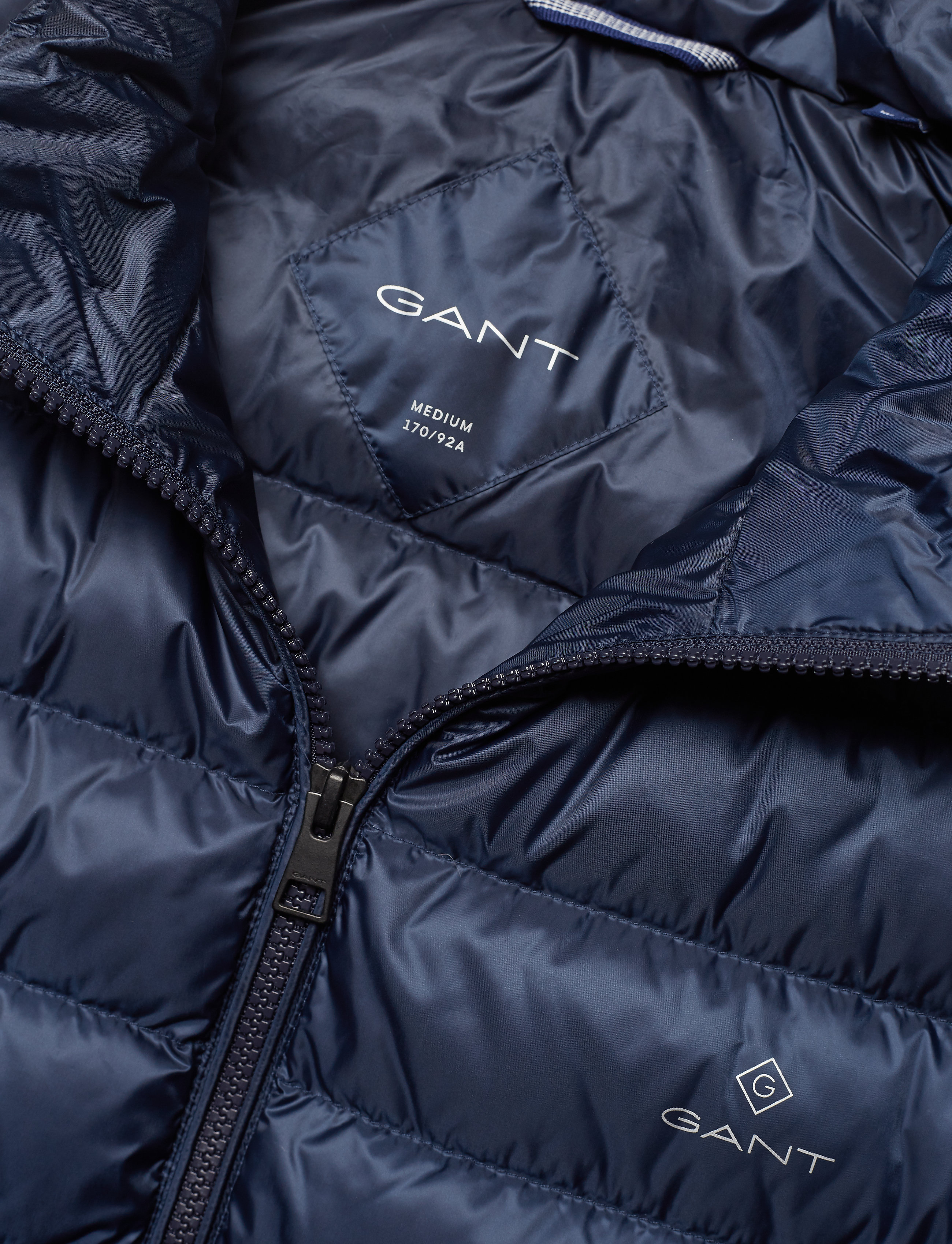 GANT - D.1 THE LIGHT DOWN GILET - marine - 3