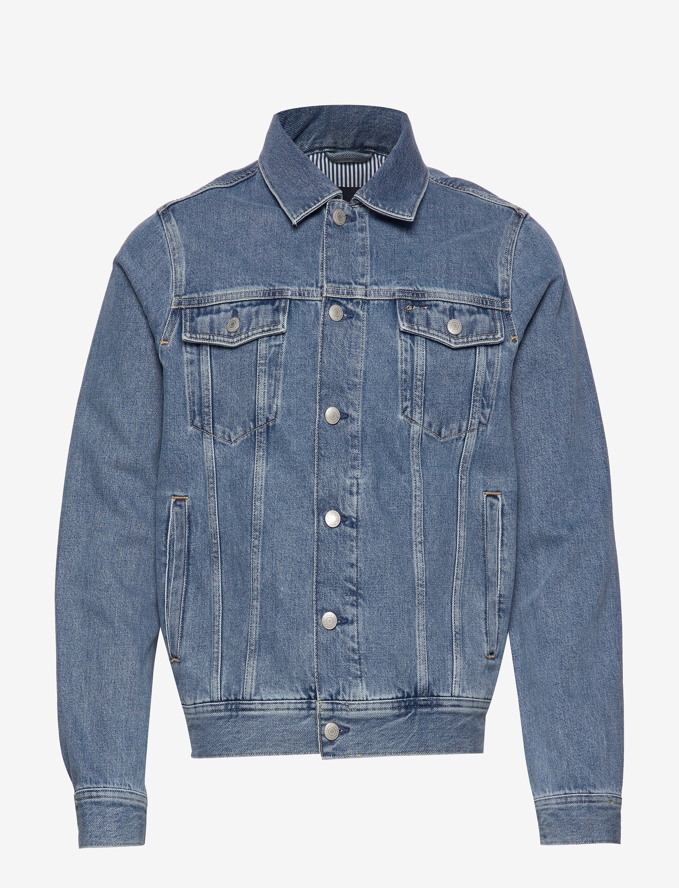 GANT - D2. THE DENIM JACKET - light blue - 0