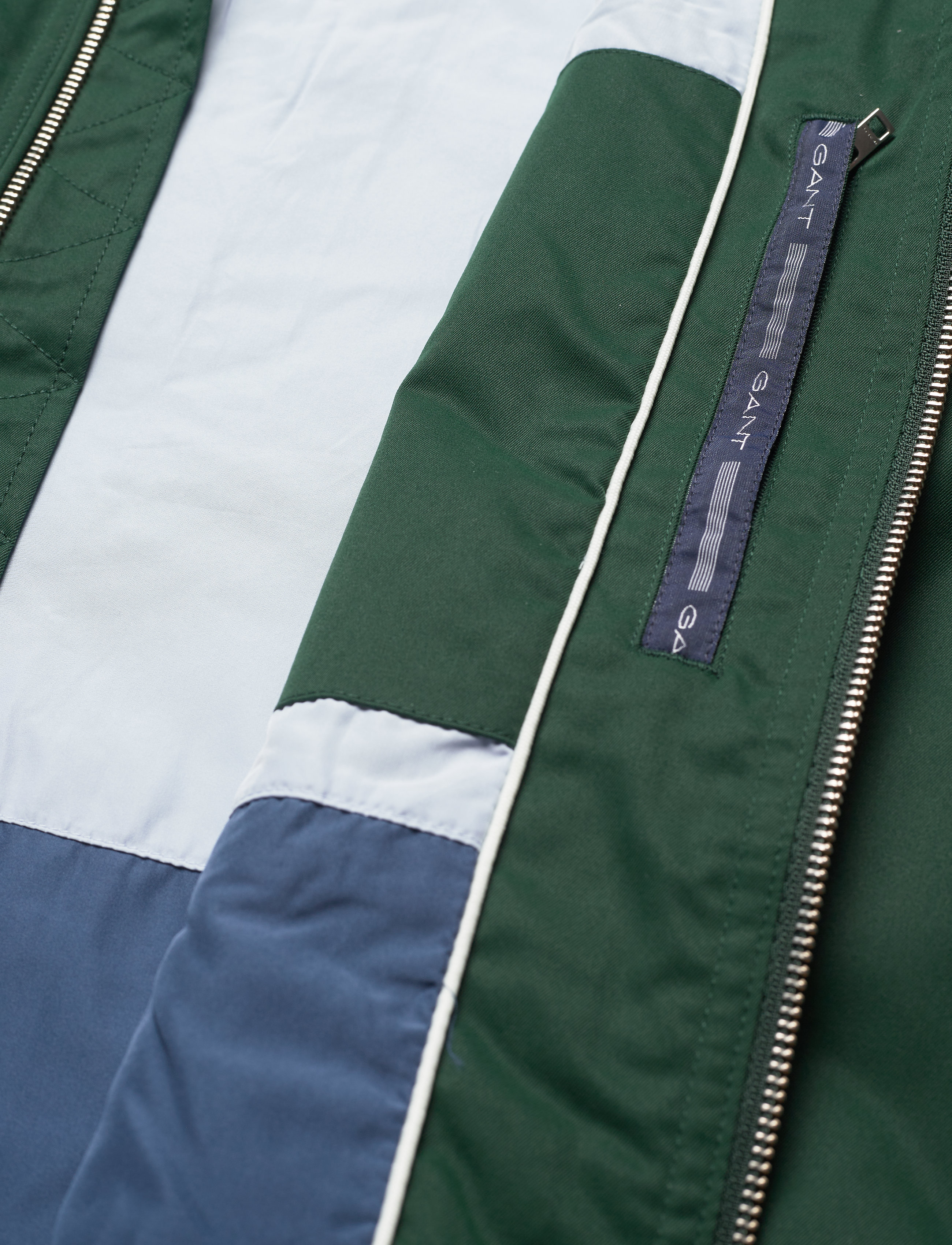 GANT - D1. HAMPSHIRE JACKET - tartan green - 4