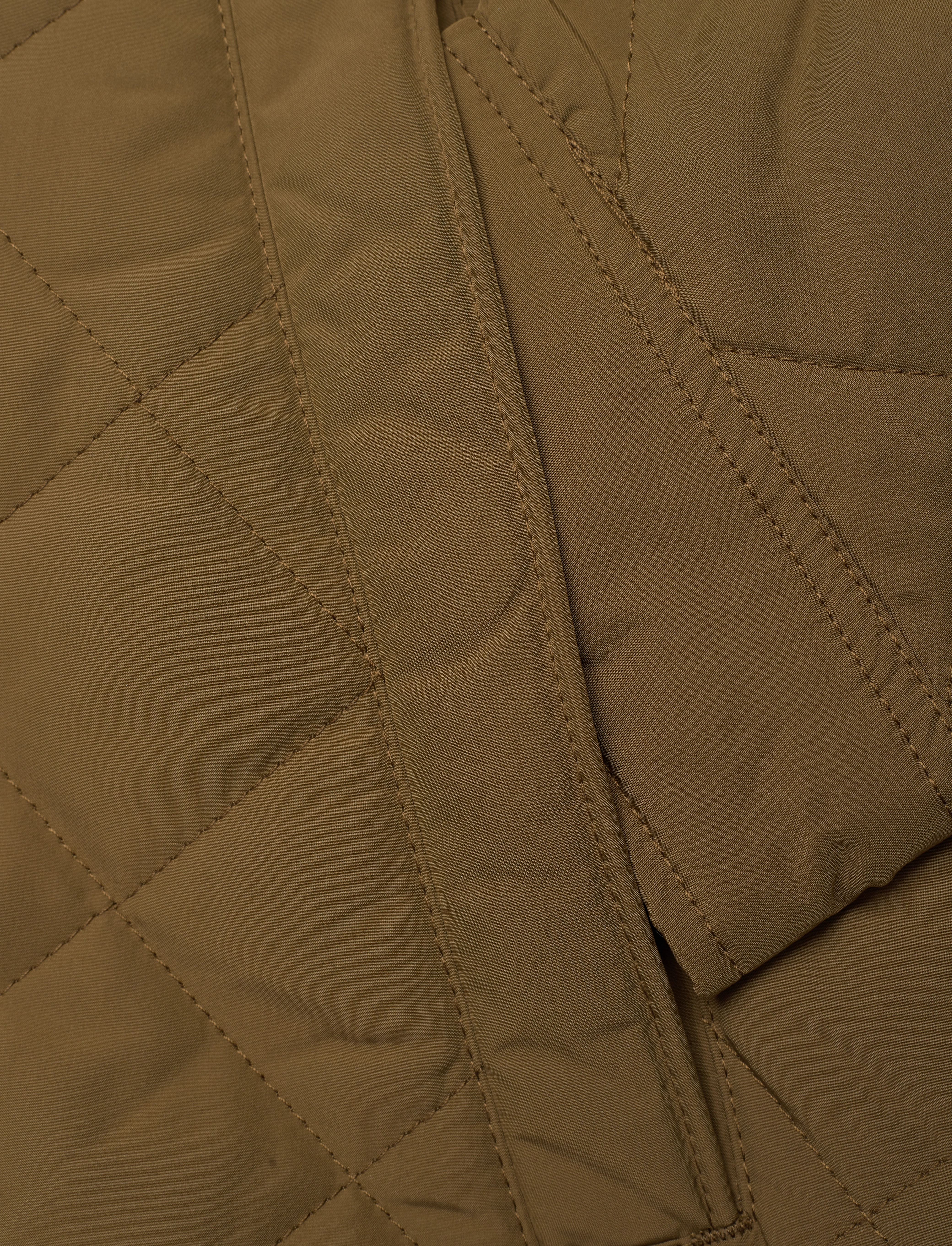 GANT - QUILTED WINDCHEATER - army green - 3