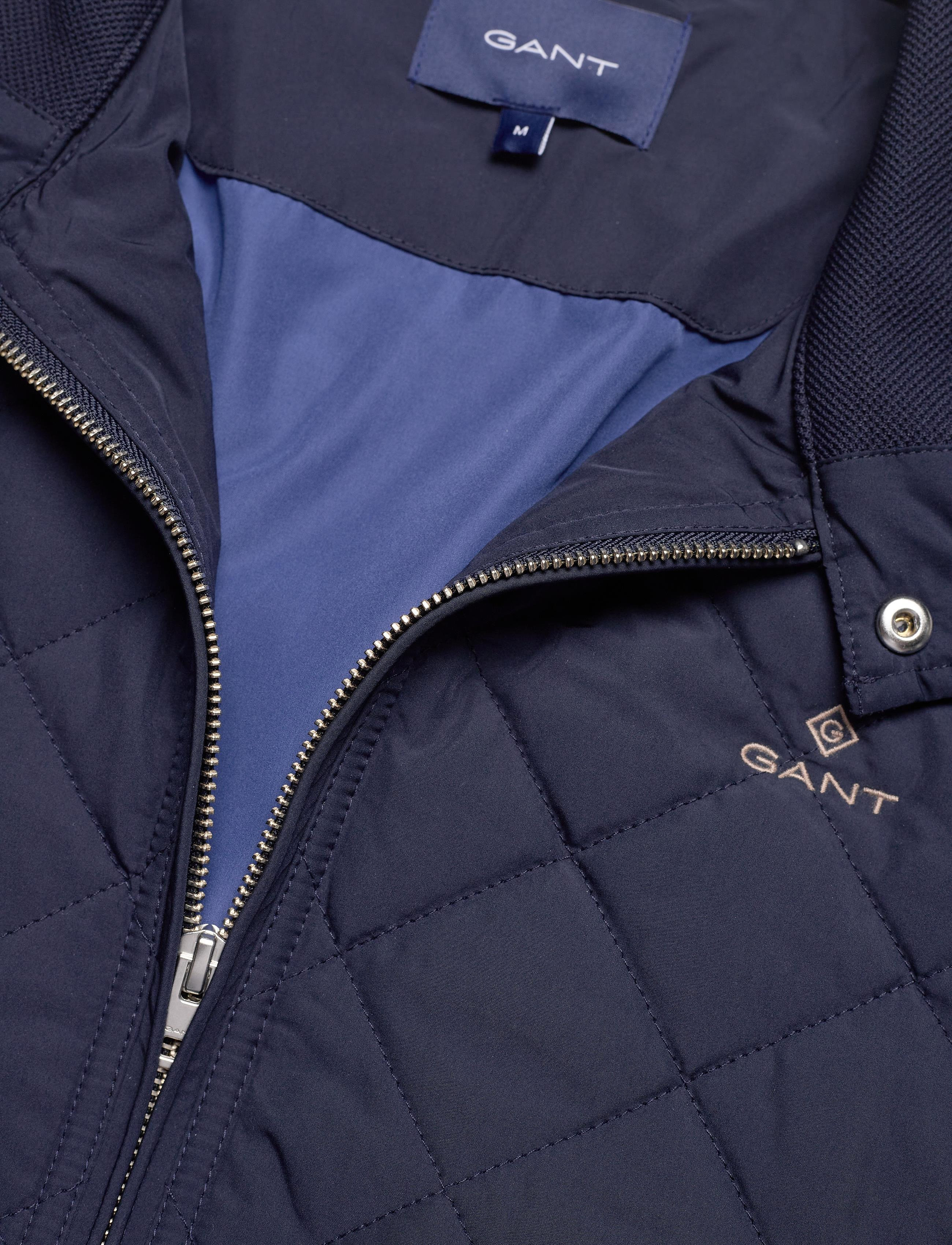 GANT - QUILTED WINDCHEATER - evening blue - 3