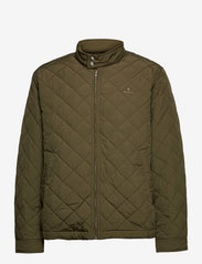 GANT - QUILTED WINDCHEATER - spring jackets - juniper green - 0