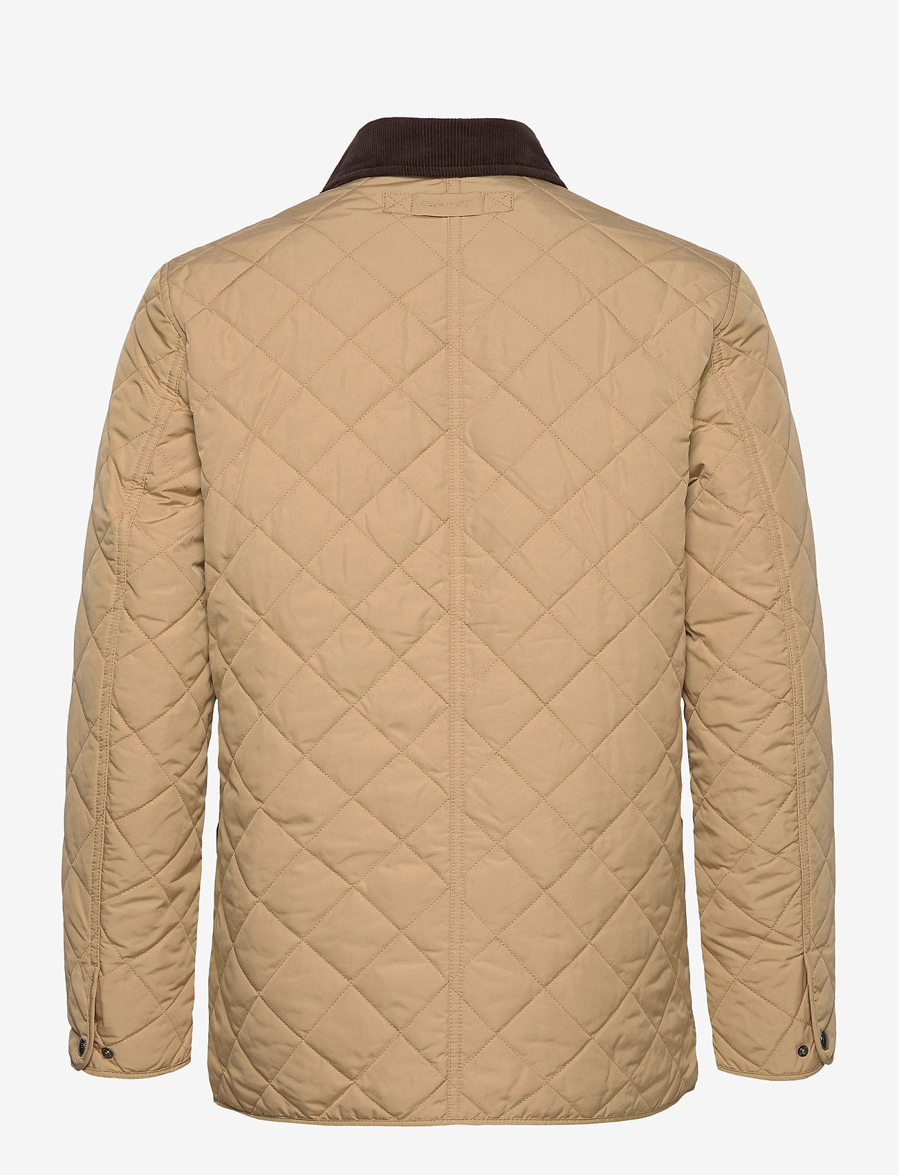 GANT - D1. QUILTED BARN JACKET - dark khaki - 1