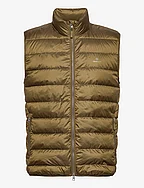 THE LIGHT DOWN GILET - ARMY GREEN