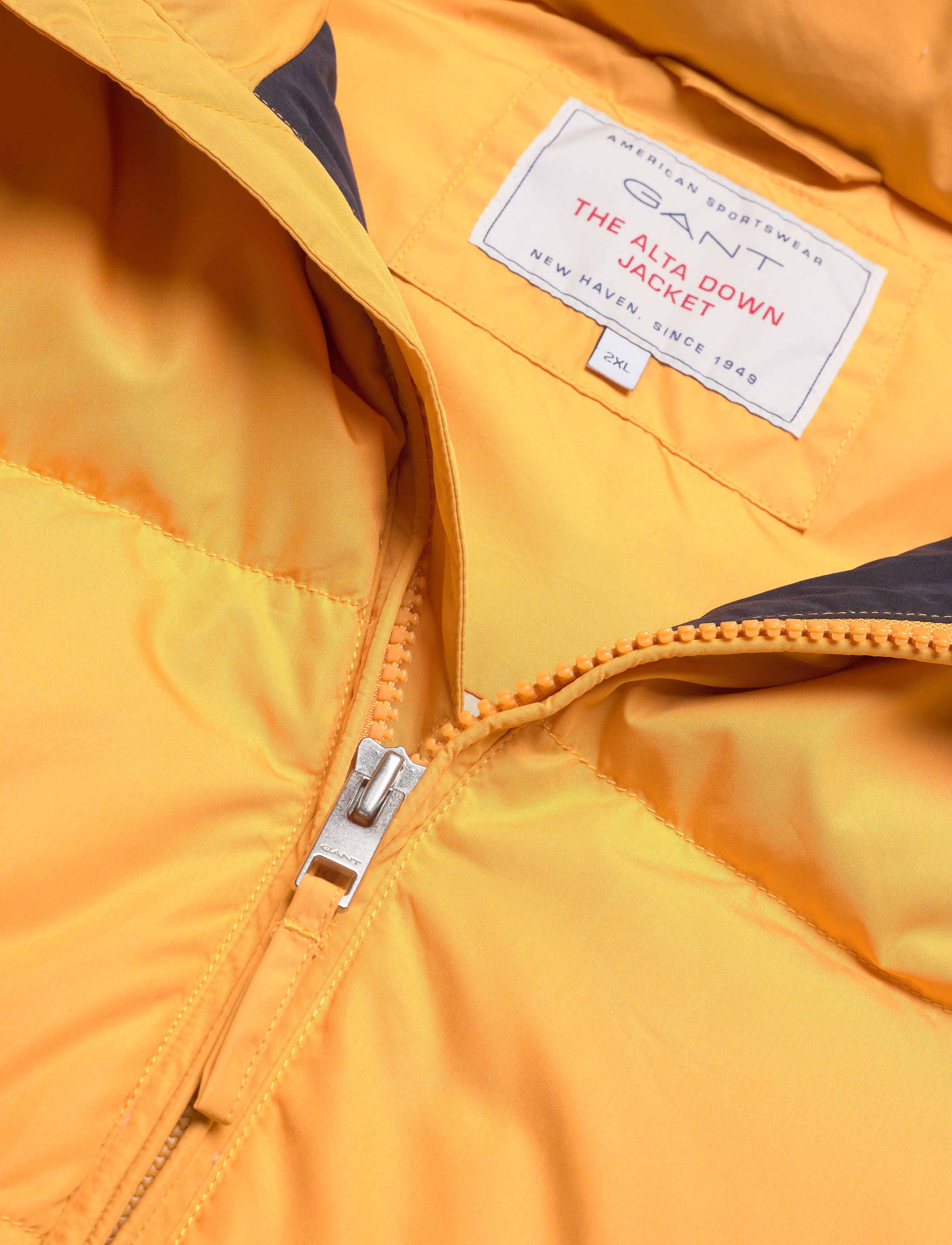 GANT - D2. ALTA DOWN JACKET - ivy gold - 4