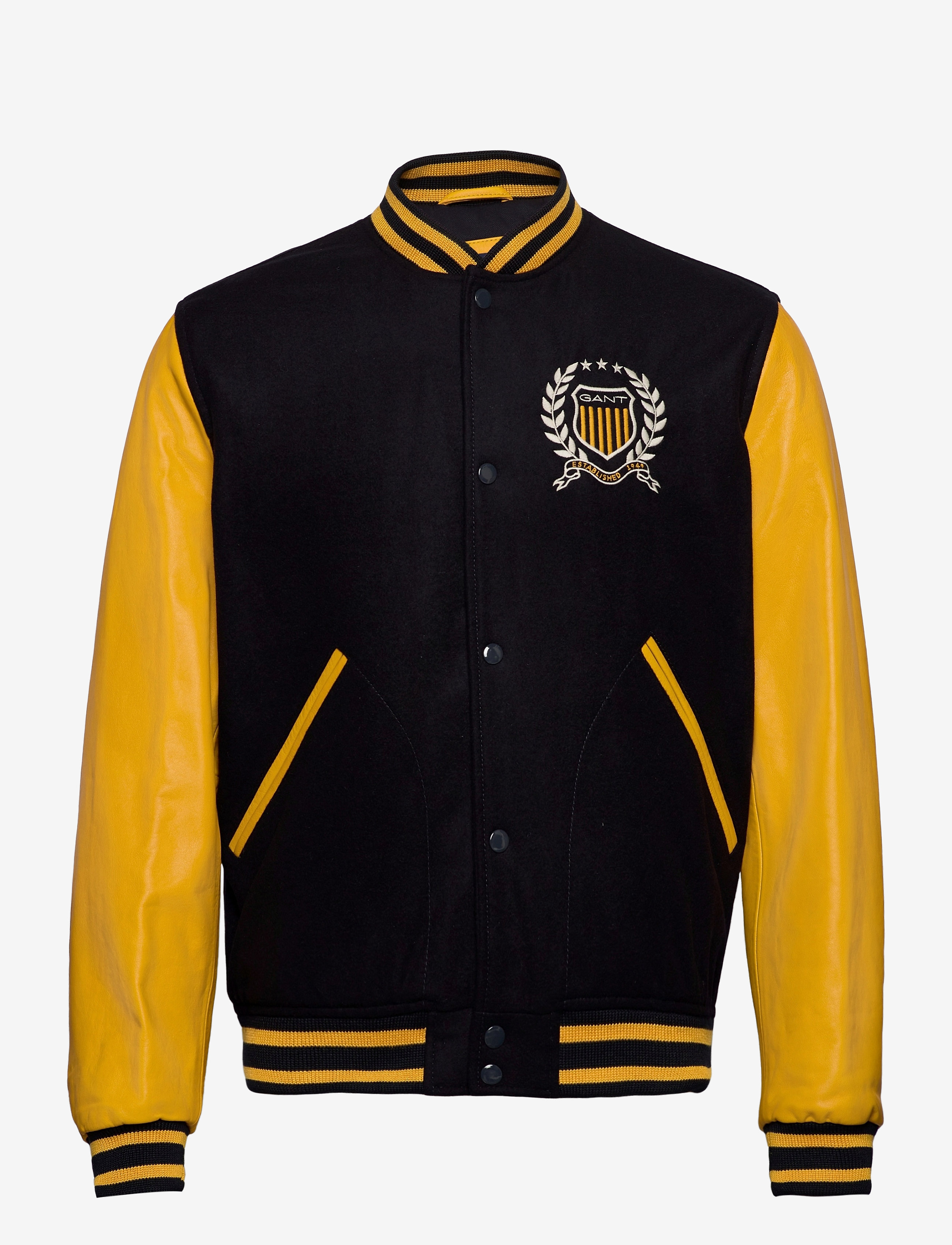 GANT - D1. CREST GANT VARSITY JACKET - evening blue - 0