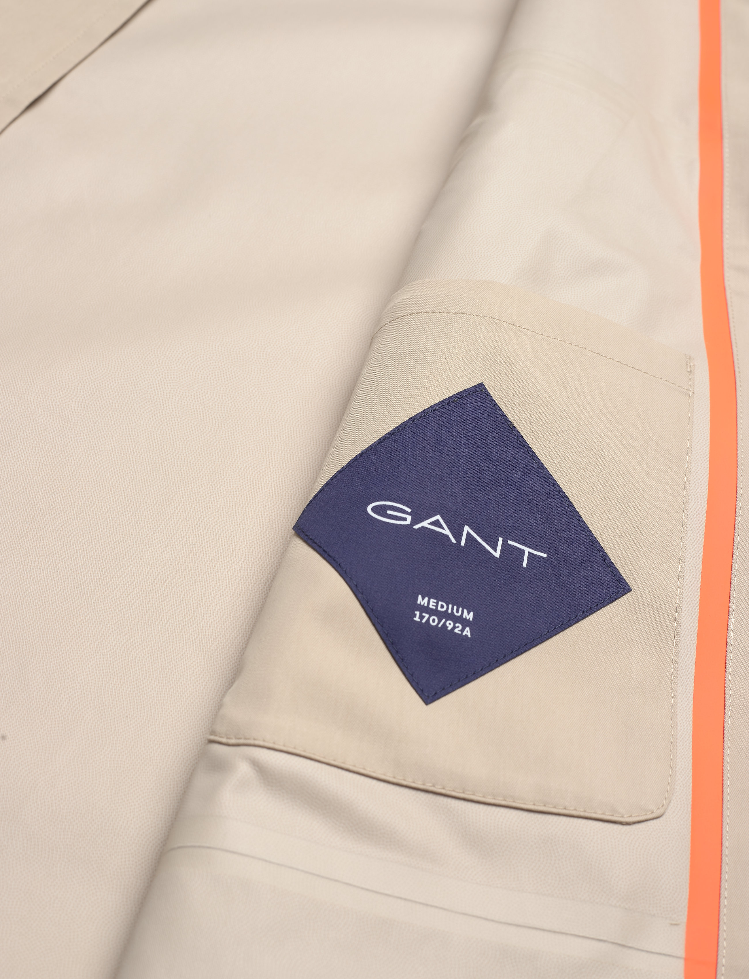 GANT - D2. OVERSIZED COAT - dry sand - 4