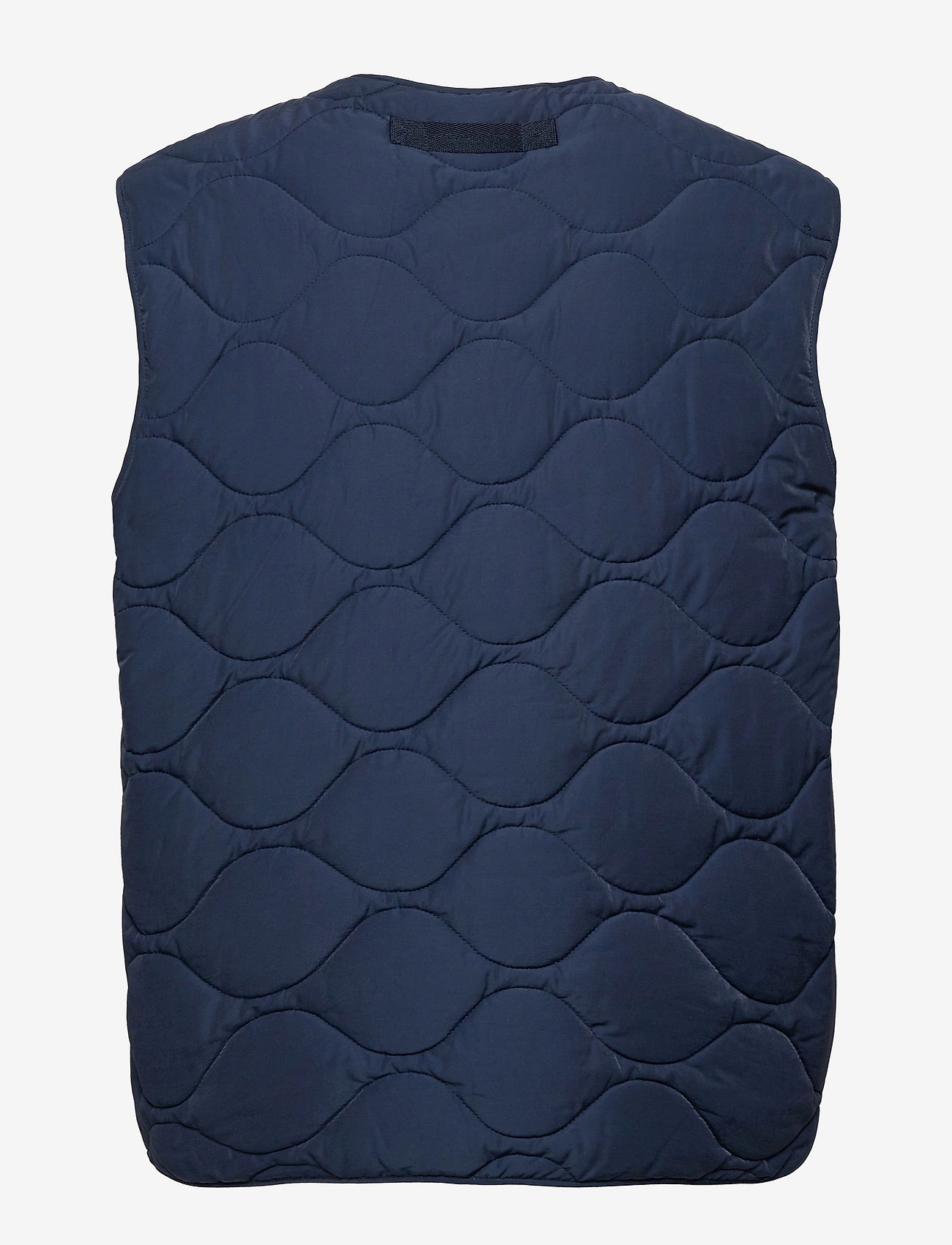 GANT - D2. QUILTED VEST - evening blue - 1