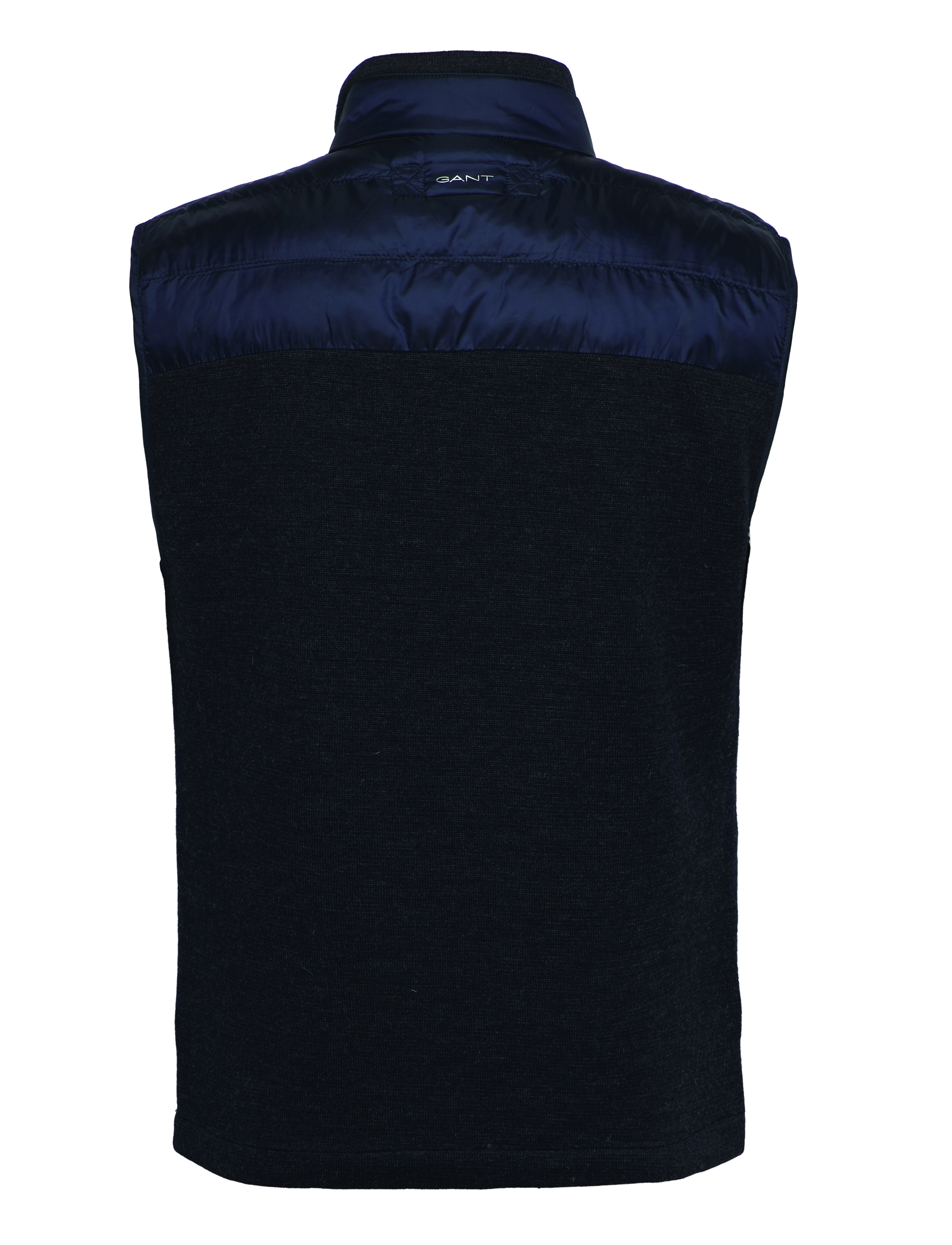 GANT - D1. MIXED MEDIA LIGHT PADDED GILET - evening blue - 1