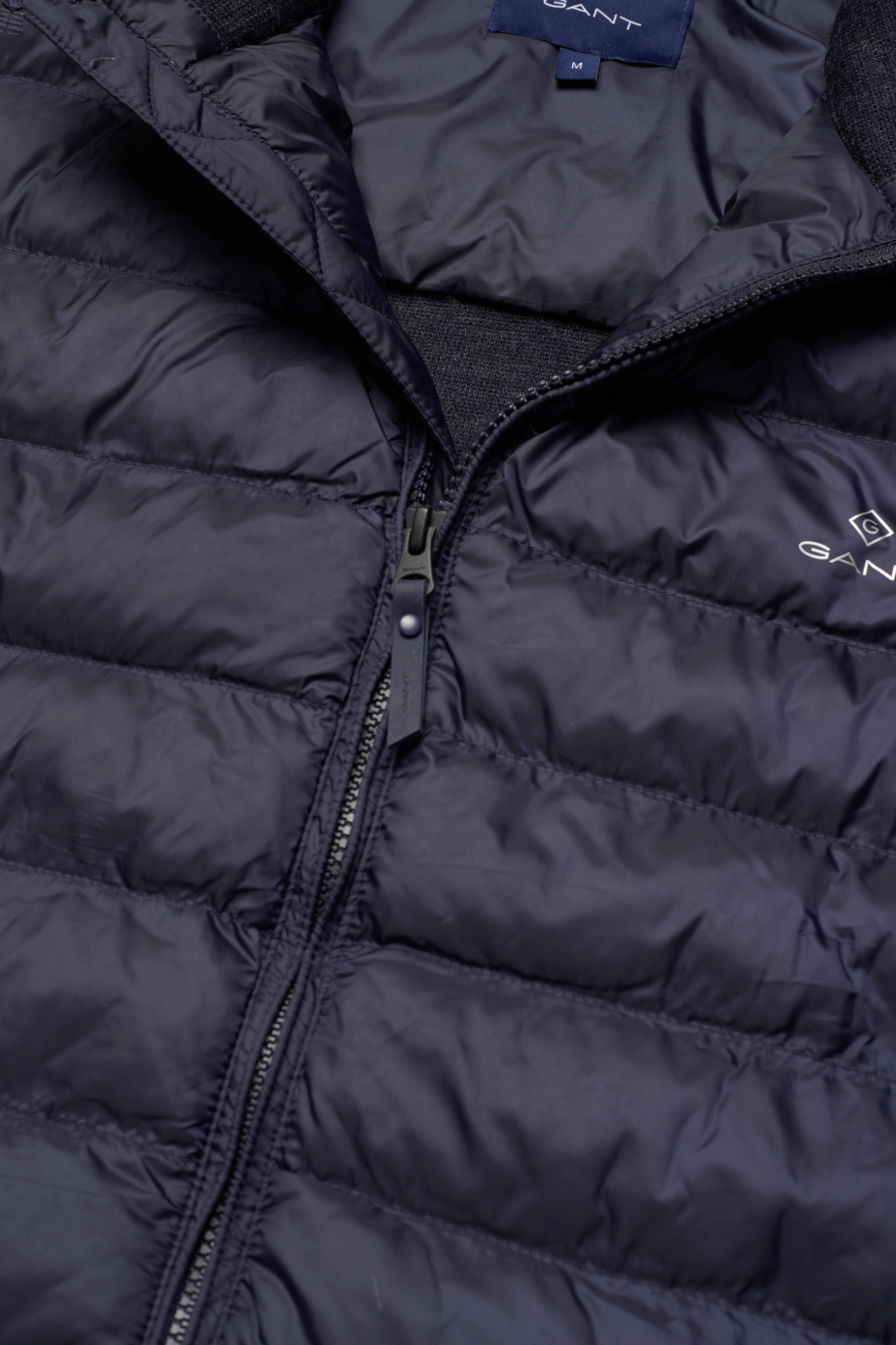 GANT - D1. MIXED MEDIA LIGHT PADDED GILET - evening blue - 2