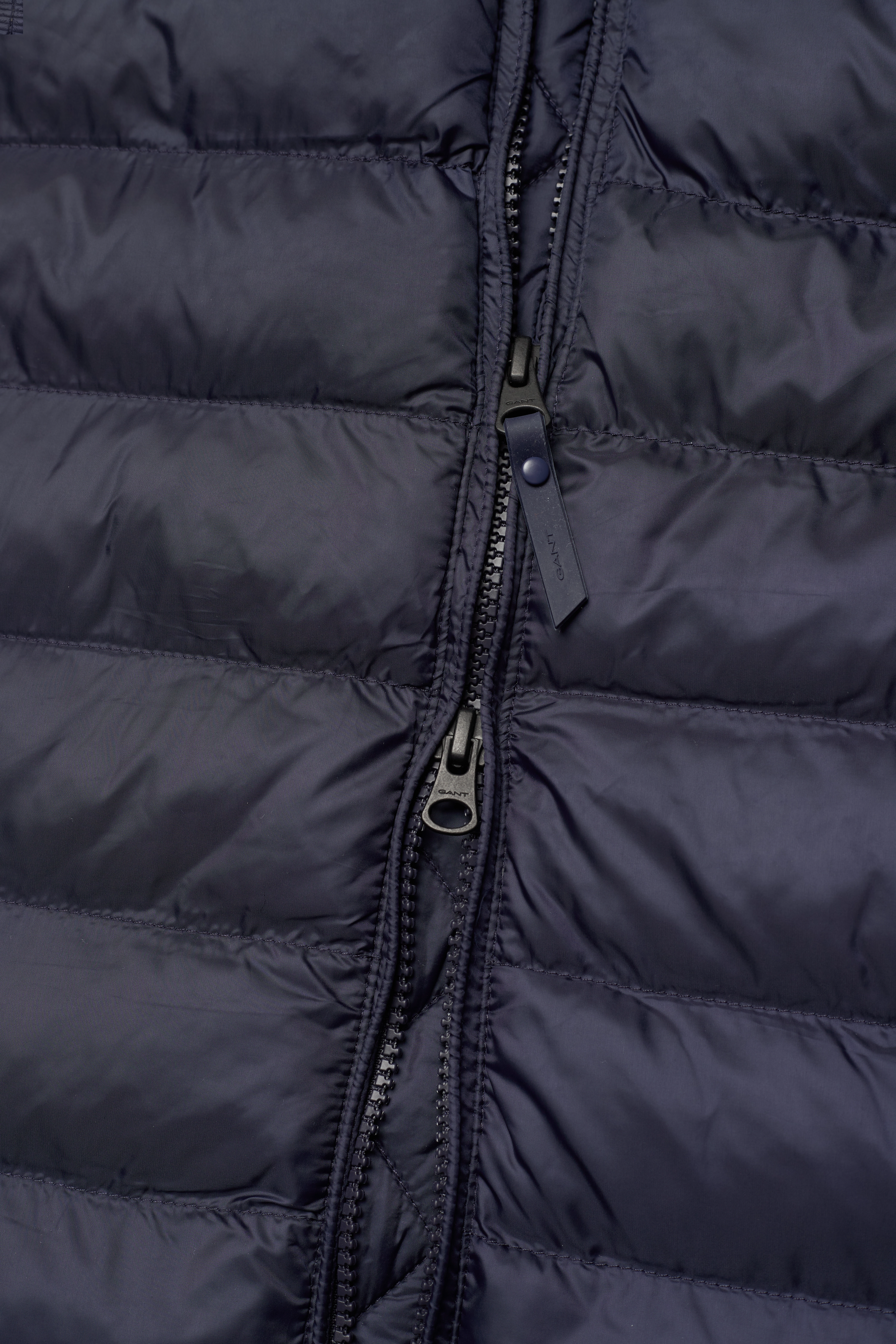 GANT - D1. MIXED MEDIA LIGHT PADDED GILET - evening blue - 3