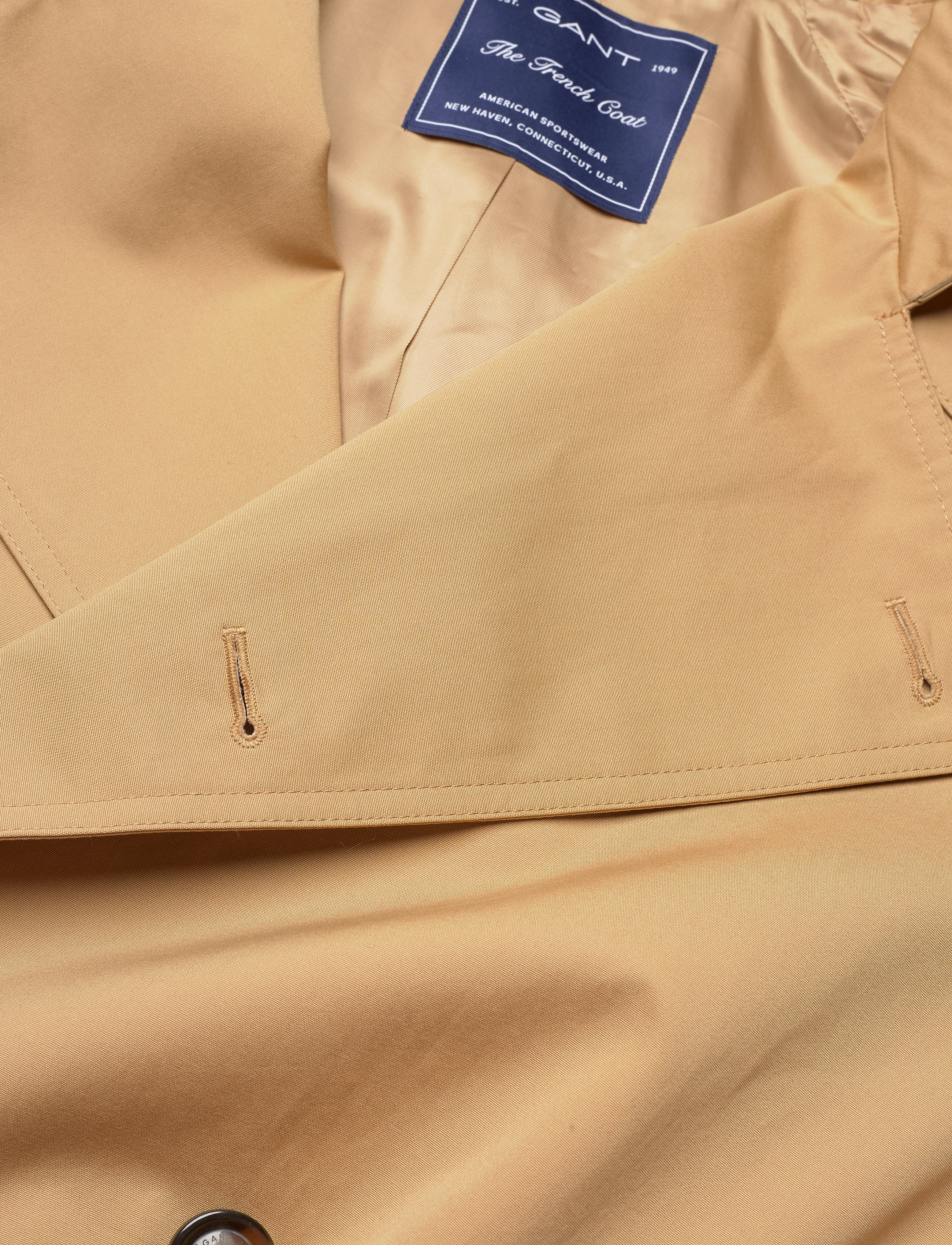 GANT - D2. OVERSIZED TRENCH COAT - dark almond - 2