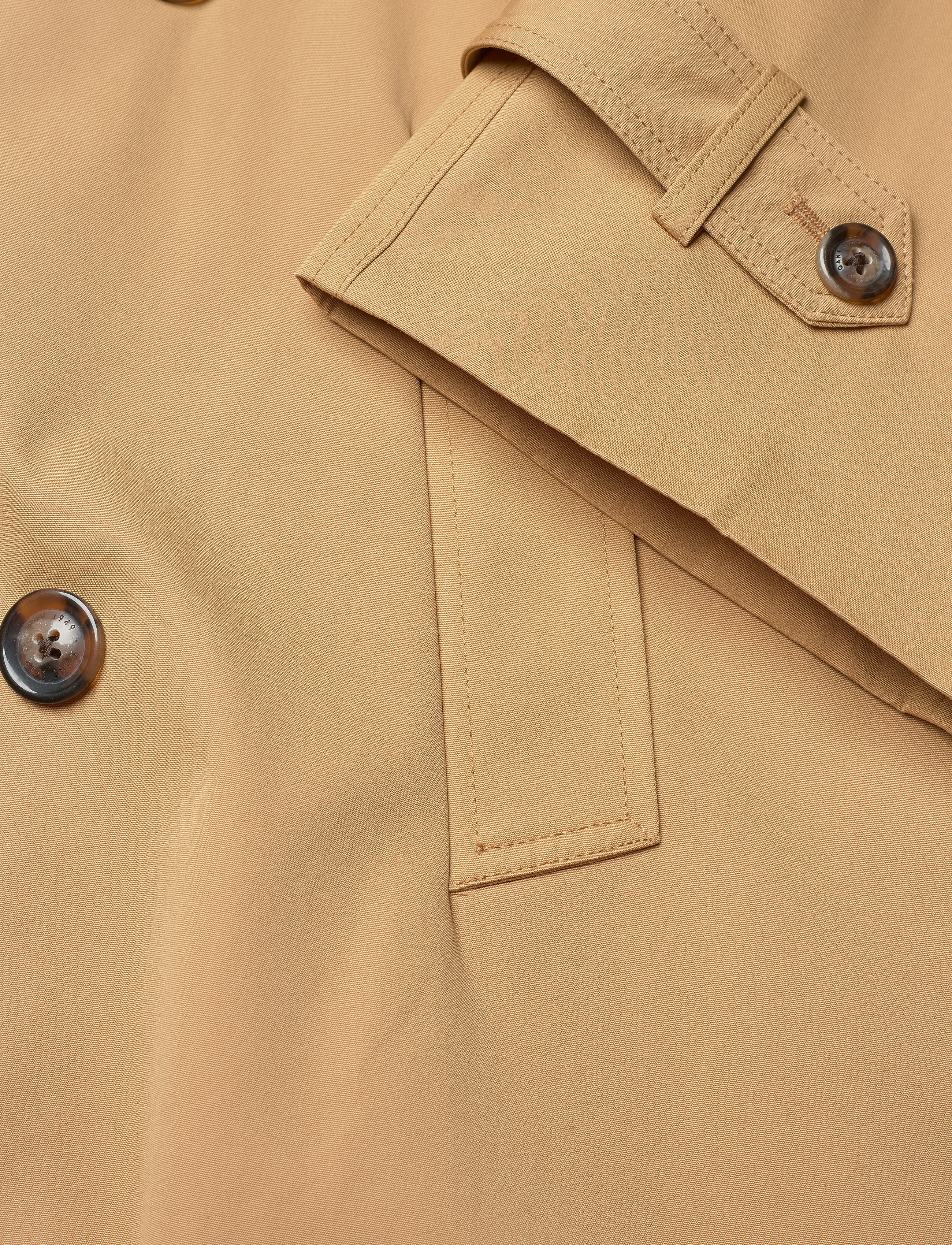GANT - D2. OVERSIZED TRENCH COAT - dark almond - 3