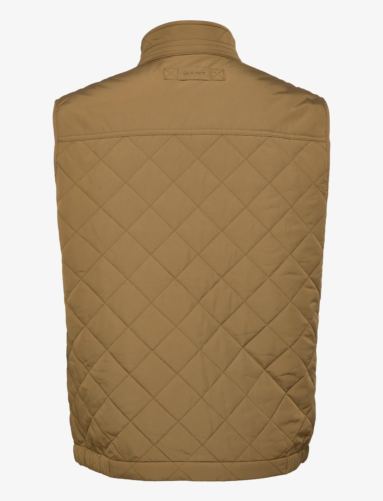 GANT - D1. QUILTED WINDCHEATER VEST - vestid - army green - 1