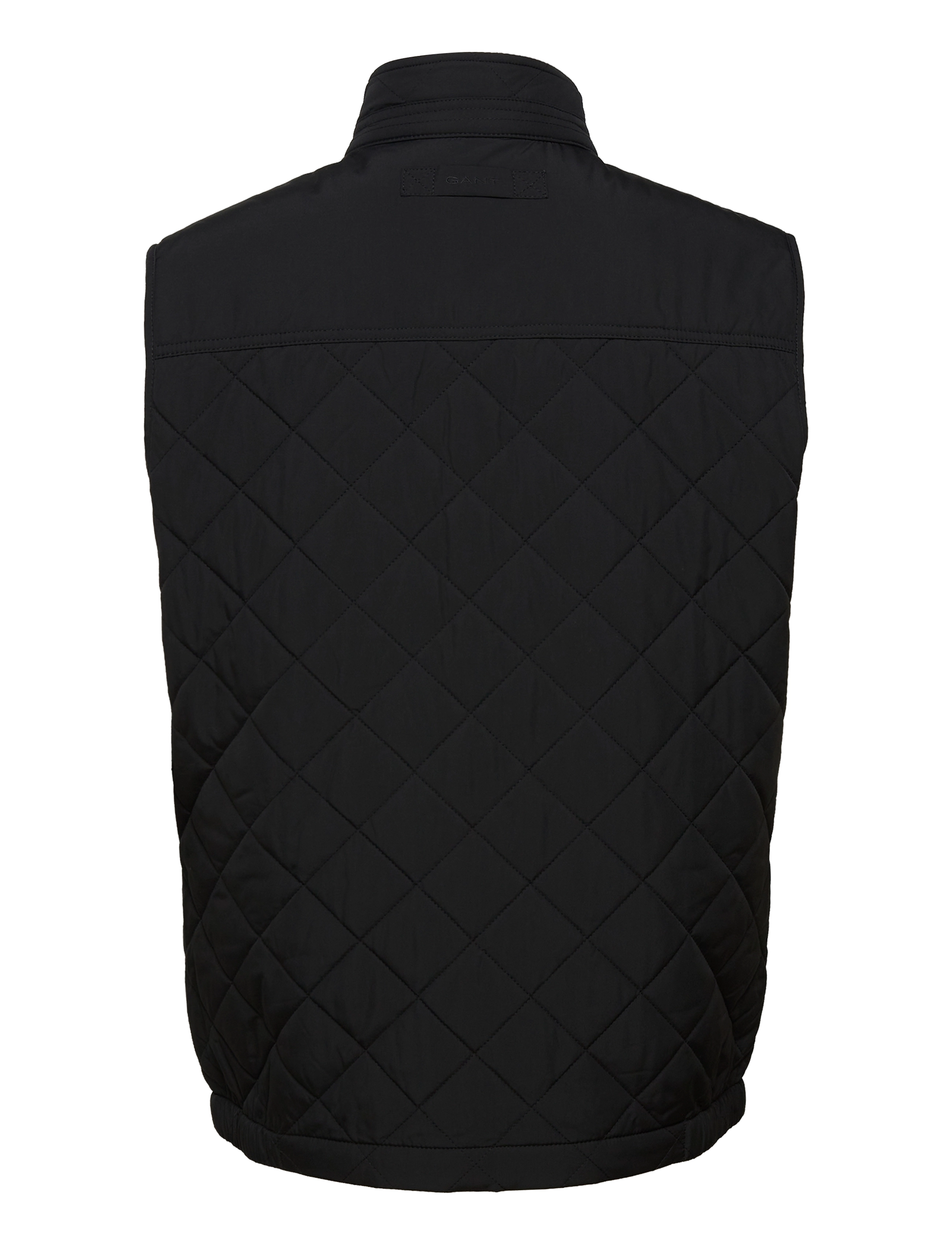 GANT - D1. QUILTED WINDCHEATER VEST - black - 1
